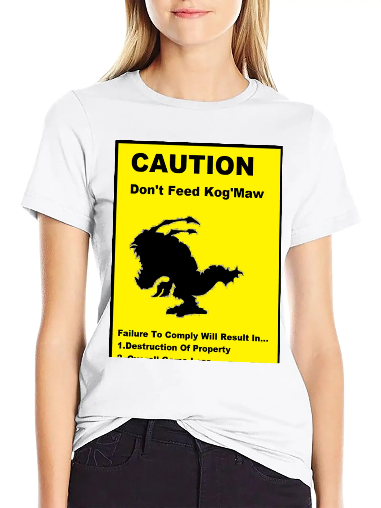 League Of Legends Kog'Maw Basic Graphic T-Shirt – Daily Comfort In Soft Cotton