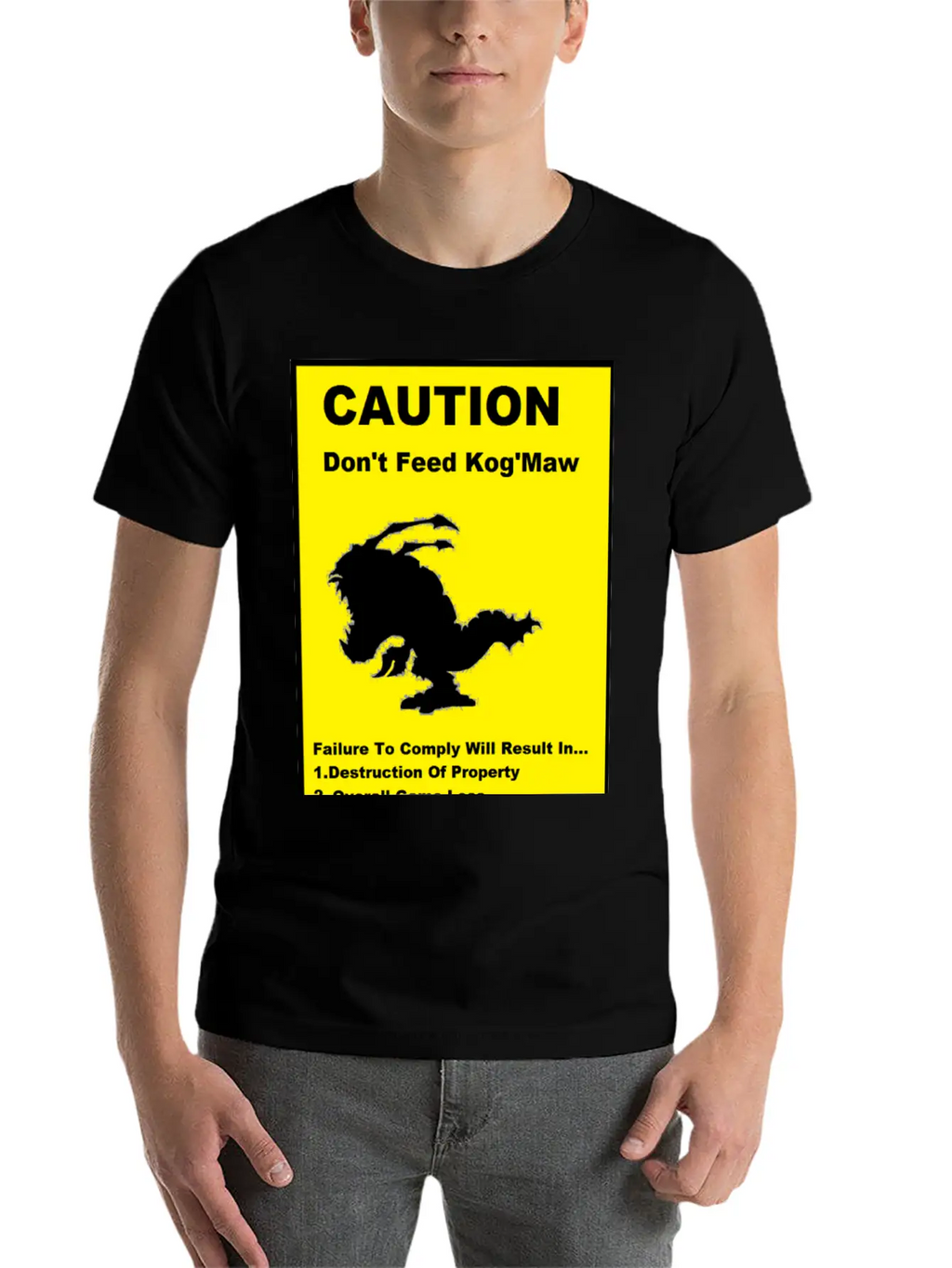 League Of Legends Kog'Maw Basic Graphic T-Shirt – Daily Comfort In Soft Cotton