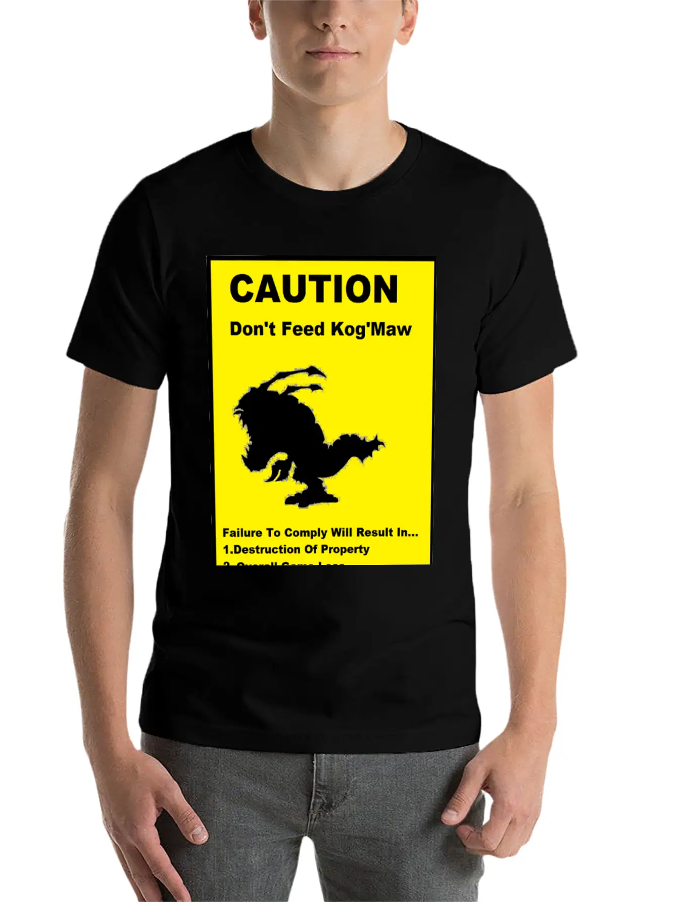 League Of Legends Kog'Maw Basic Graphic T-Shirt – Daily Comfort In Soft Cotton