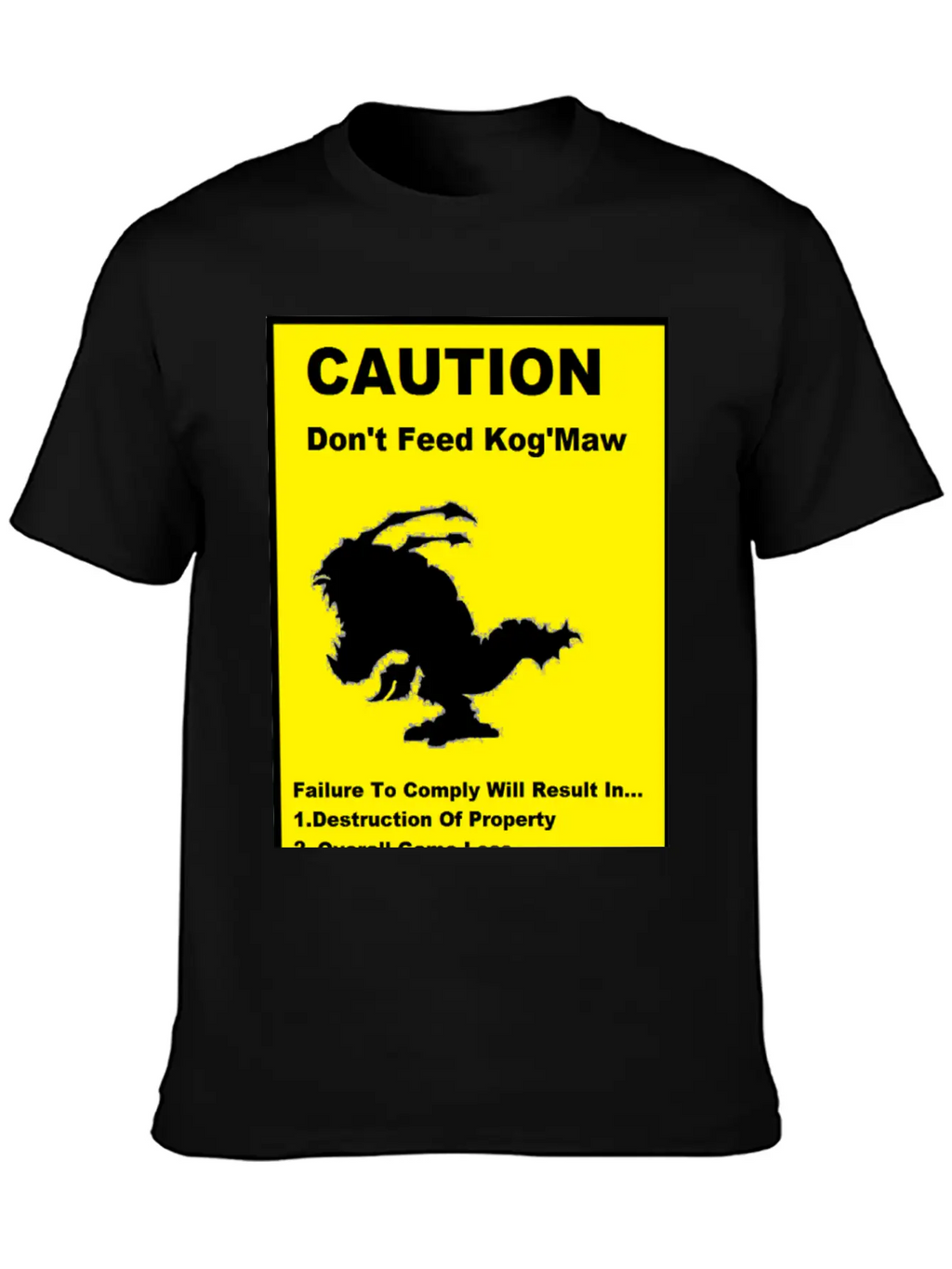 League Of Legends Kog'Maw Basic Graphic T-Shirt – Daily Comfort In Soft Cotton