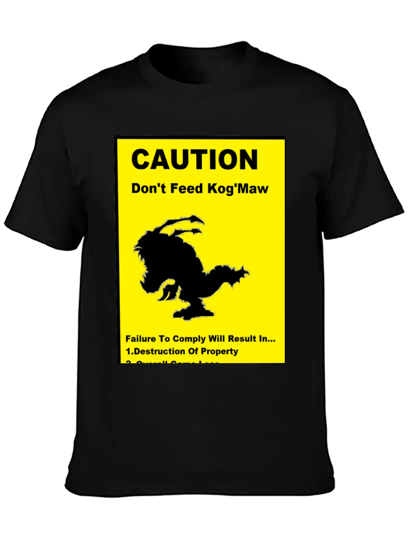 League Of Legends Kog'Maw Basic Graphic T-Shirt – Daily Comfort In Soft Cotton