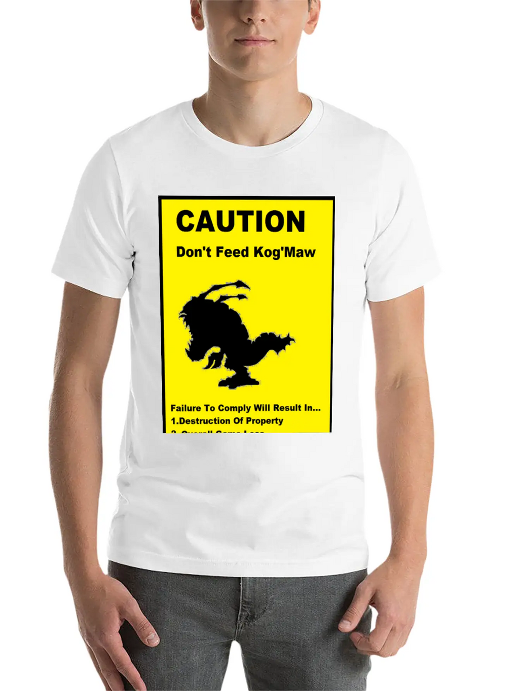 League Of Legends Kog'Maw Basic Graphic T-Shirt – Daily Comfort In Soft Cotton