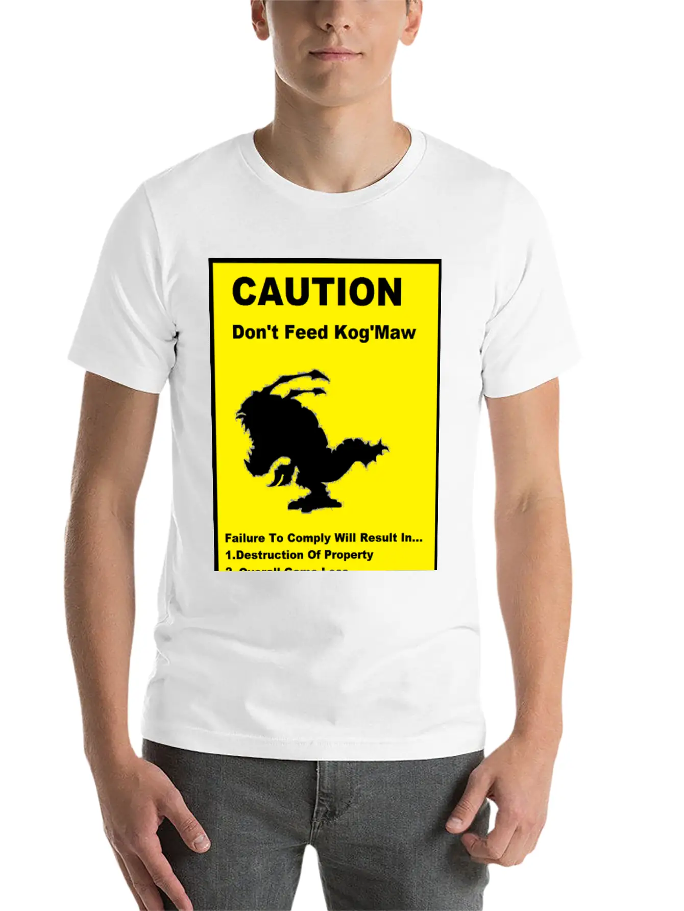 League Of Legends Kog'Maw Basic Graphic T-Shirt – Daily Comfort In Soft Cotton