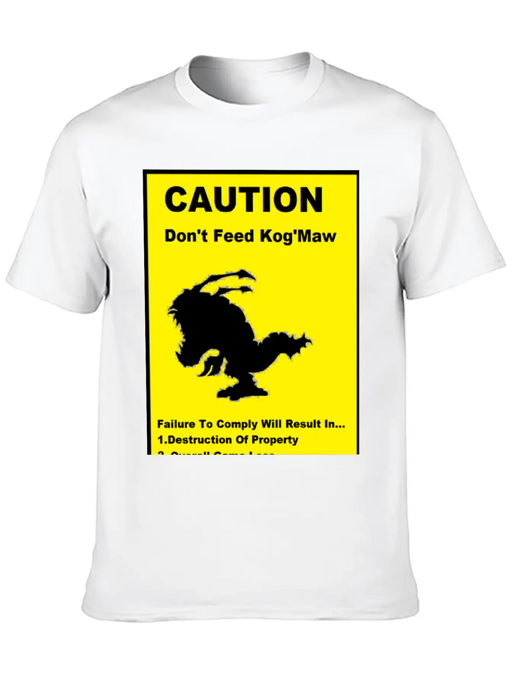 League Of Legends Kog'Maw Basic Graphic T-Shirt – Daily Comfort In Soft Cotton