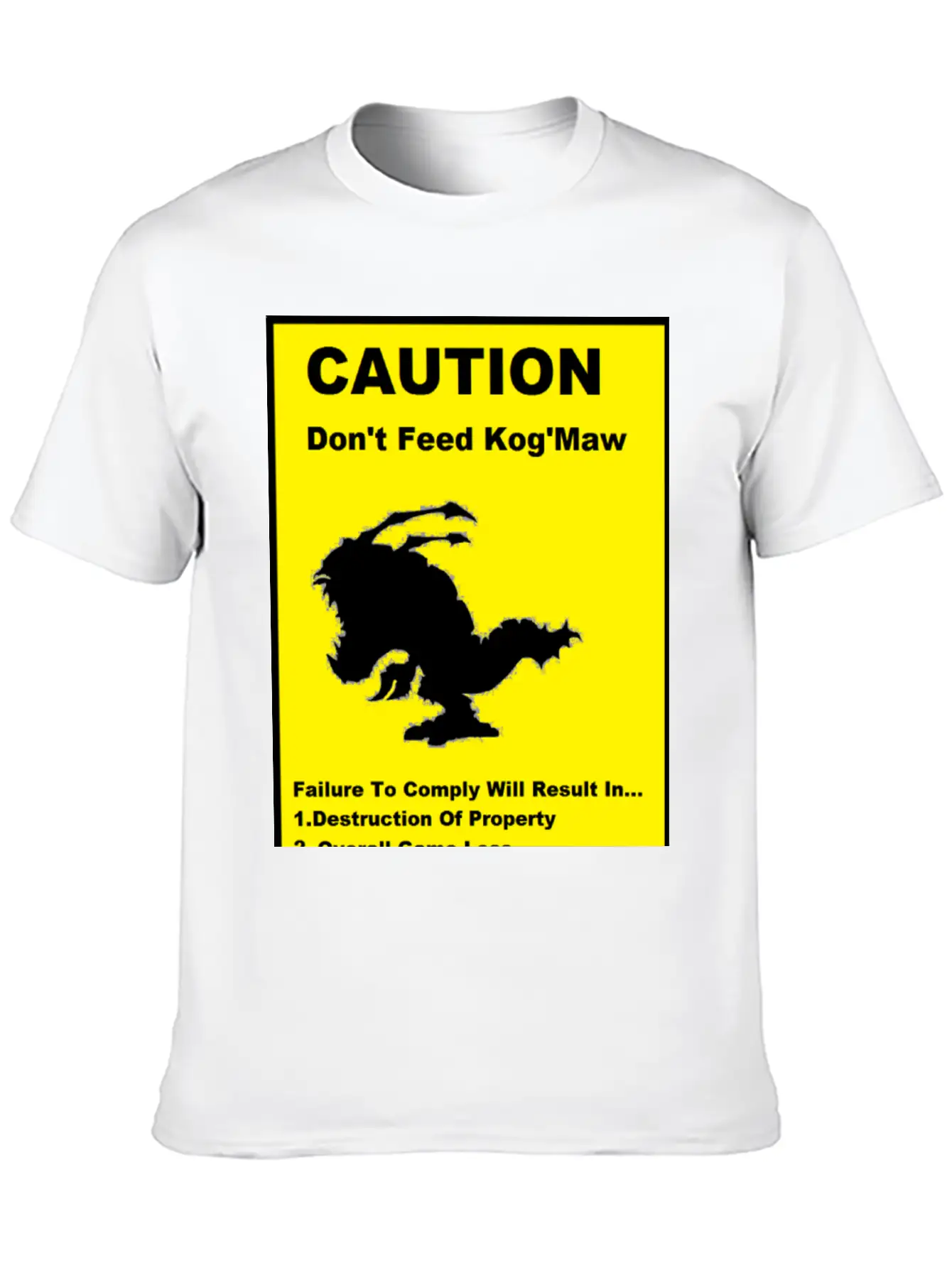 League Of Legends Kog'Maw Basic Graphic T-Shirt – Daily Comfort In Soft Cotton