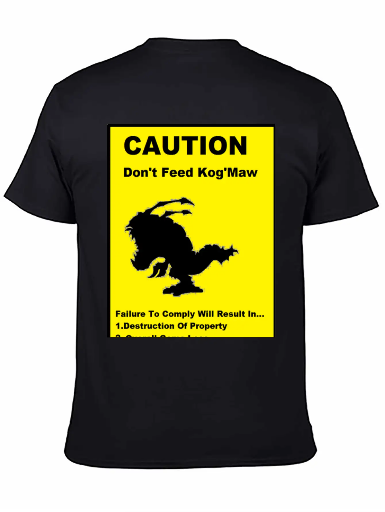 League Of Legends Kog'Maw Basic Graphic T-Shirt – Daily Comfort In Soft Cotton