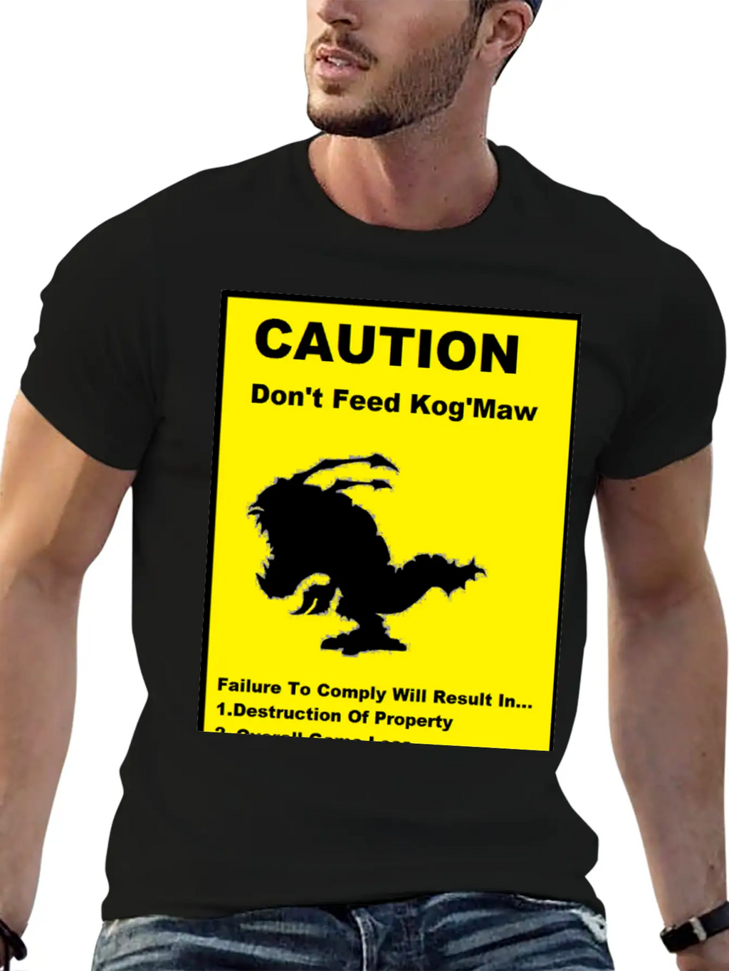 League Of Legends Kog'Maw Basic Graphic T-Shirt – Daily Comfort In Soft Cotton