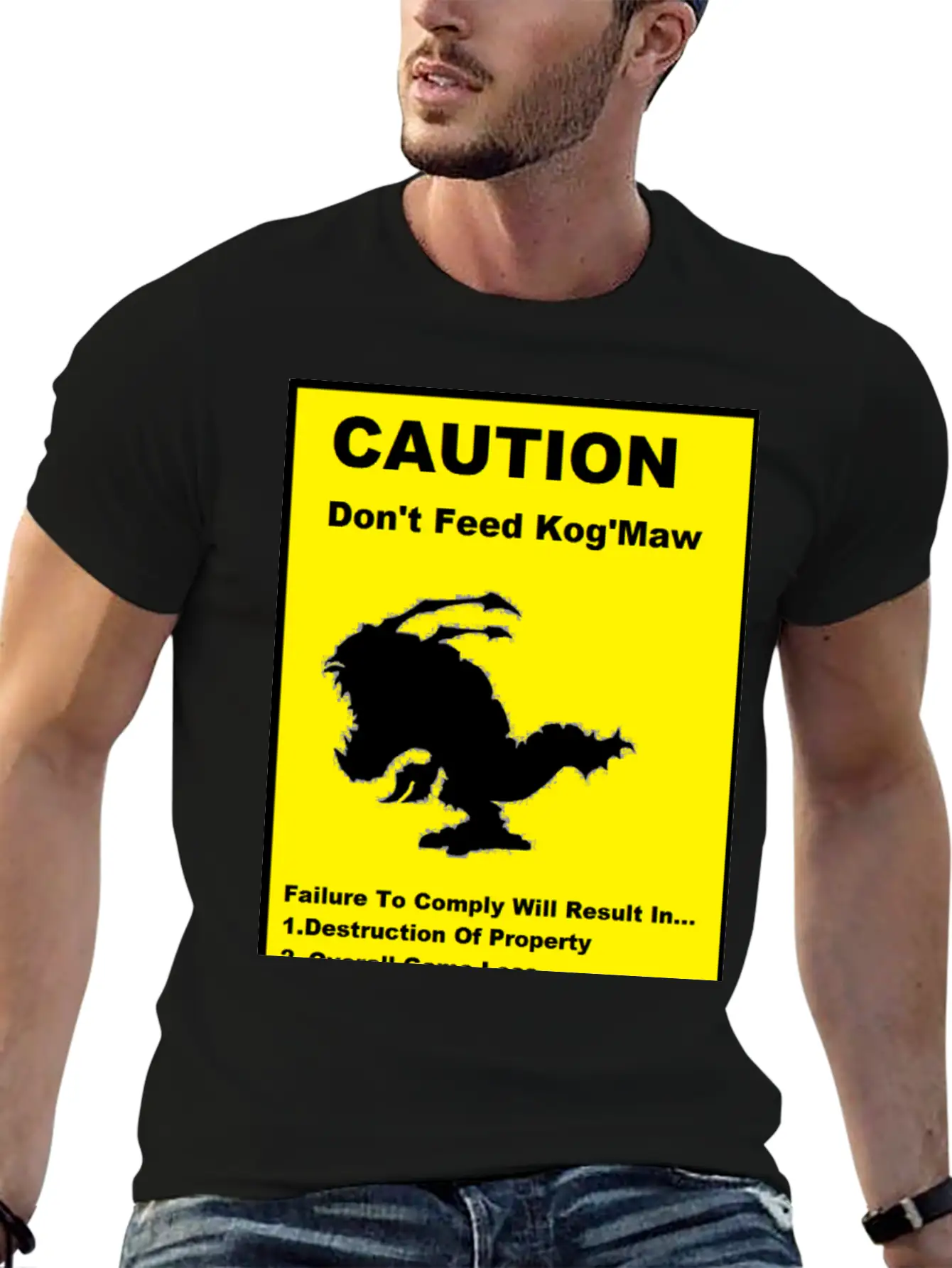 League Of Legends Kog'Maw Basic Graphic T-Shirt – Daily Comfort In Soft Cotton