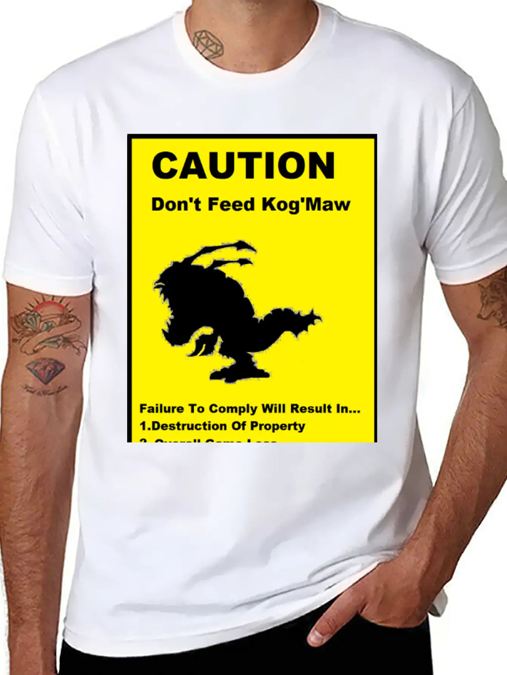 League Of Legends Kog'Maw Basic Graphic T-Shirt – Daily Comfort In Soft Cotton