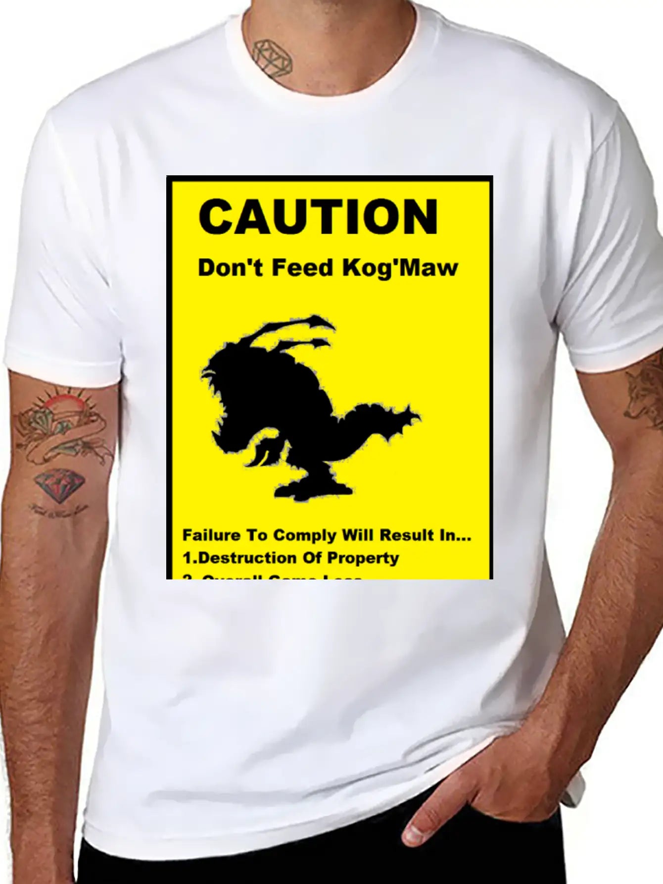 League Of Legends Kog'Maw Basic Graphic T-Shirt – Daily Comfort In Soft Cotton