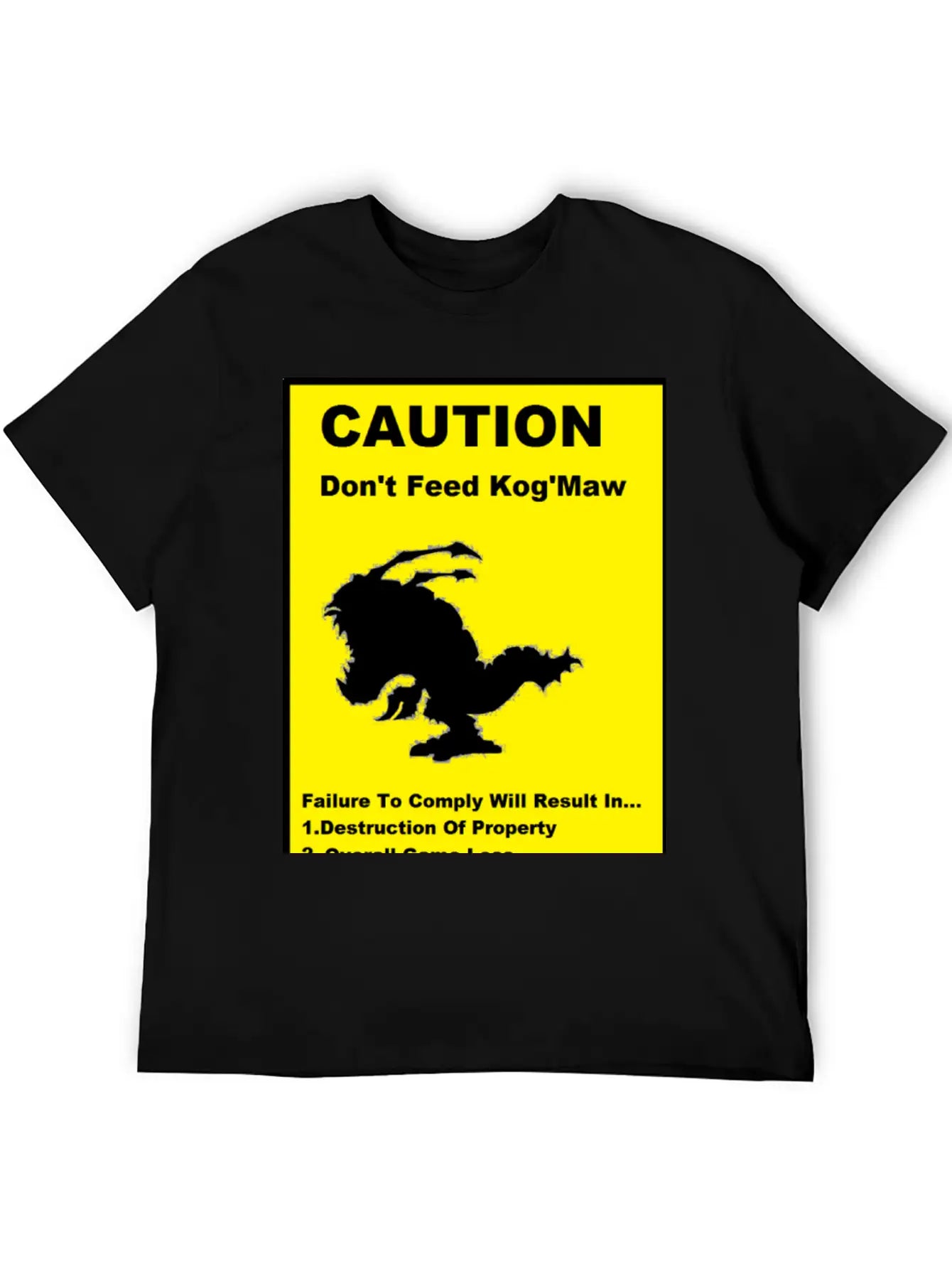 League Of Legends Kog'Maw Basic Graphic T-Shirt – Daily Comfort In Soft Cotton