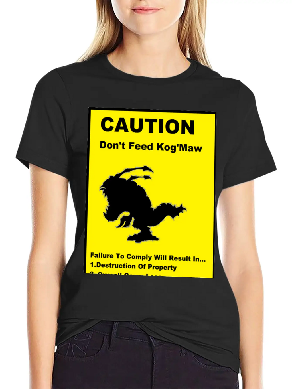 League Of Legends Kog'Maw Basic Graphic T-Shirt – Daily Comfort In Soft Cotton