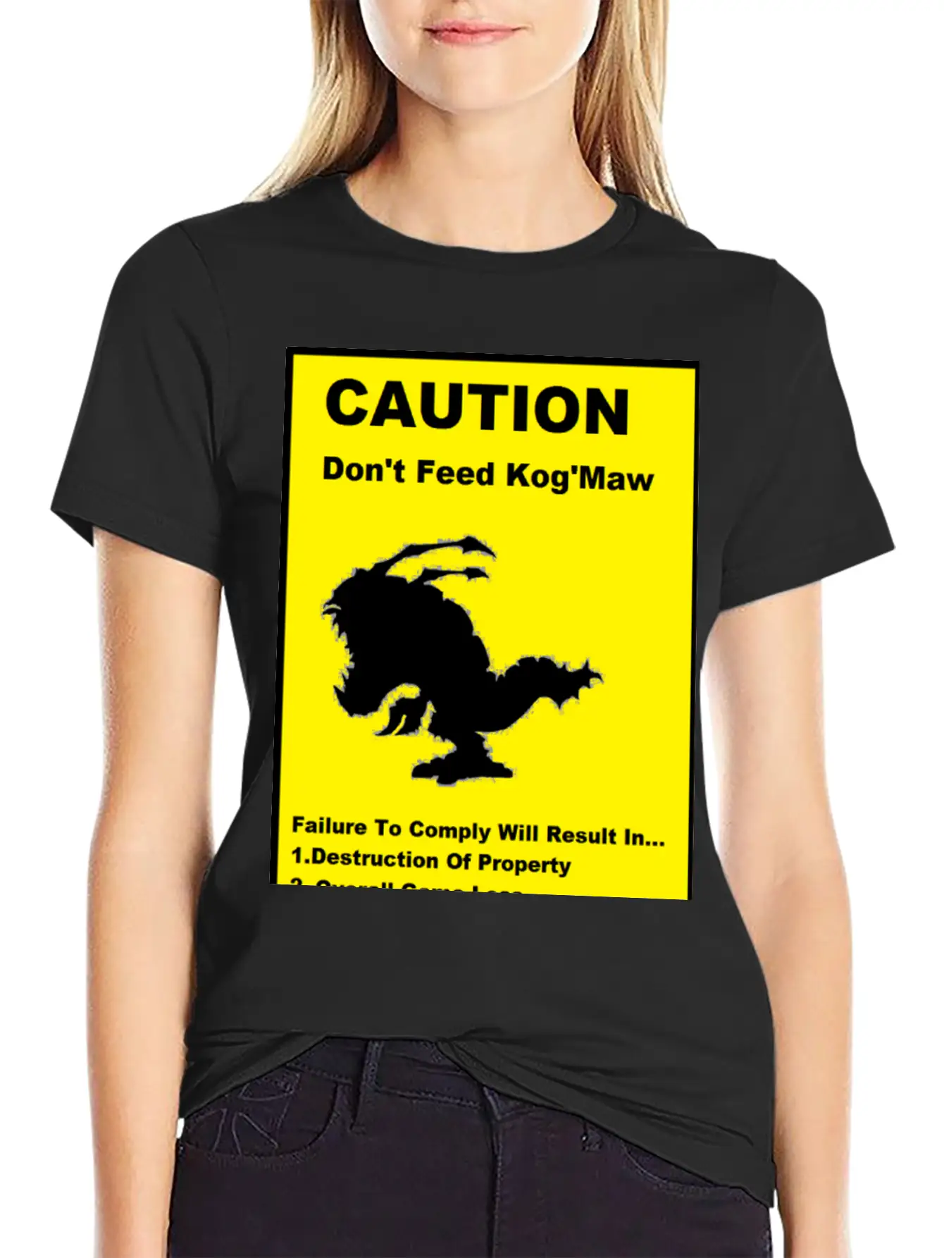 League Of Legends Kog'Maw Basic Graphic T-Shirt – Daily Comfort In Soft Cotton