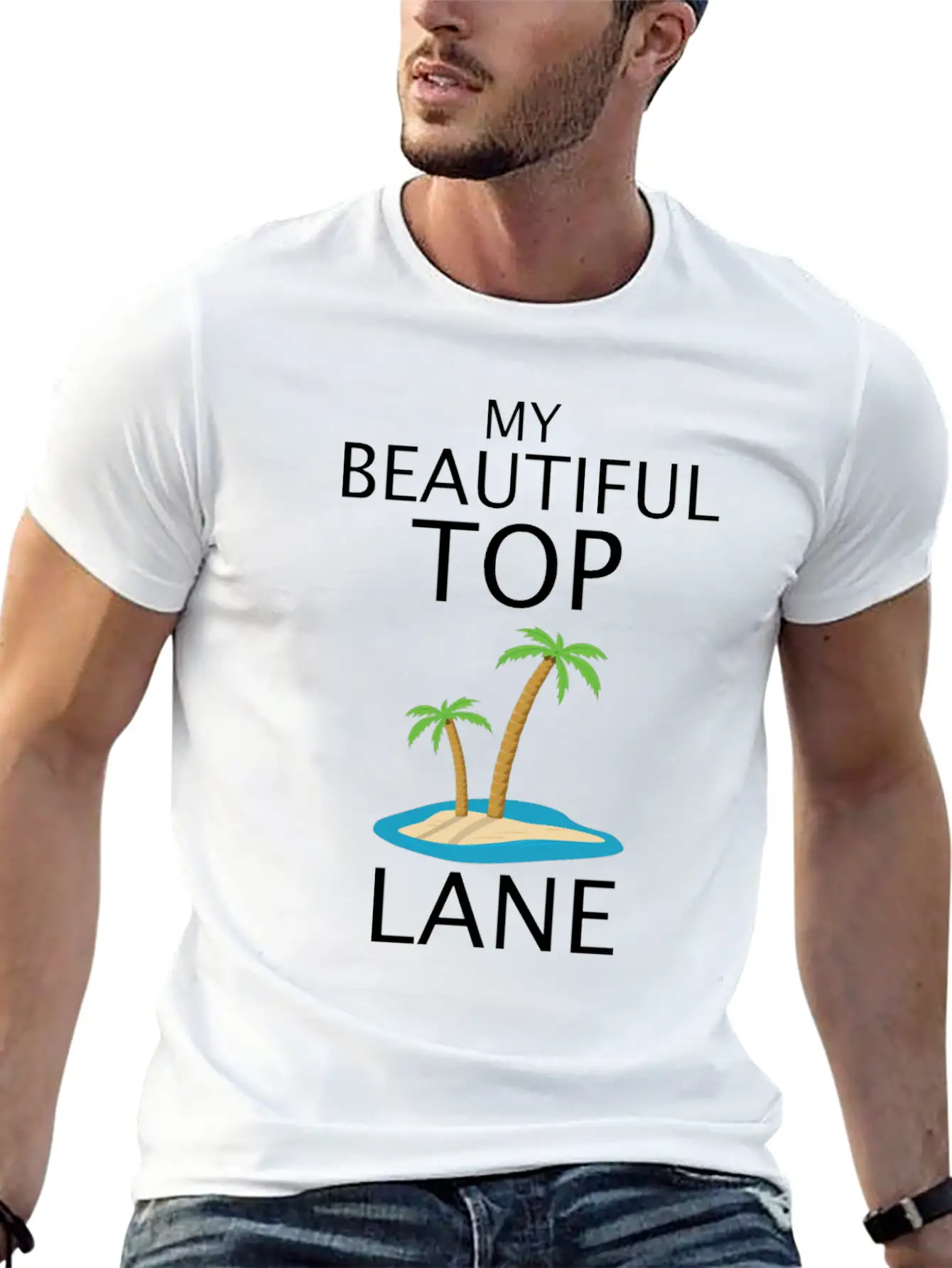 League Of Legends Top Lane Funny Design Timeless Short Sleeve Tee – Comfy And Minimalist Design