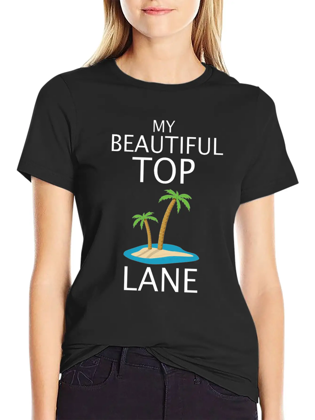 League Of Legends Top Lane Funny Design Timeless Short Sleeve Tee – Comfy And Minimalist Design