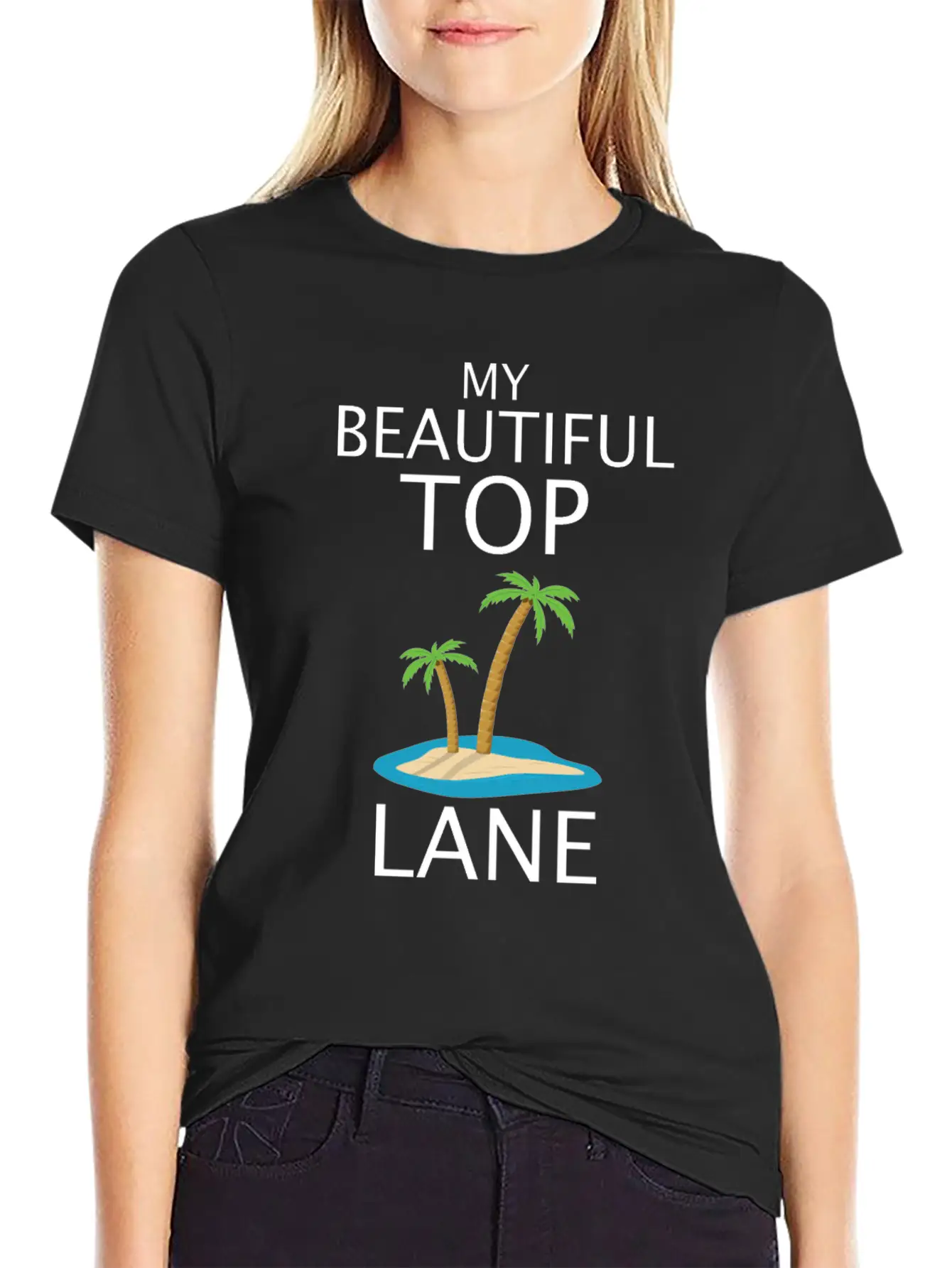 League Of Legends Top Lane Funny Design Timeless Short Sleeve Tee – Comfy And Minimalist Design
