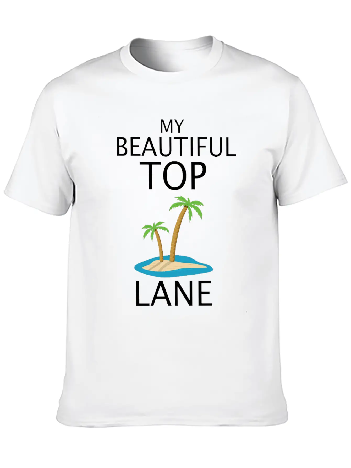 League Of Legends Top Lane Funny Design Timeless Short Sleeve Tee – Comfy And Minimalist Design