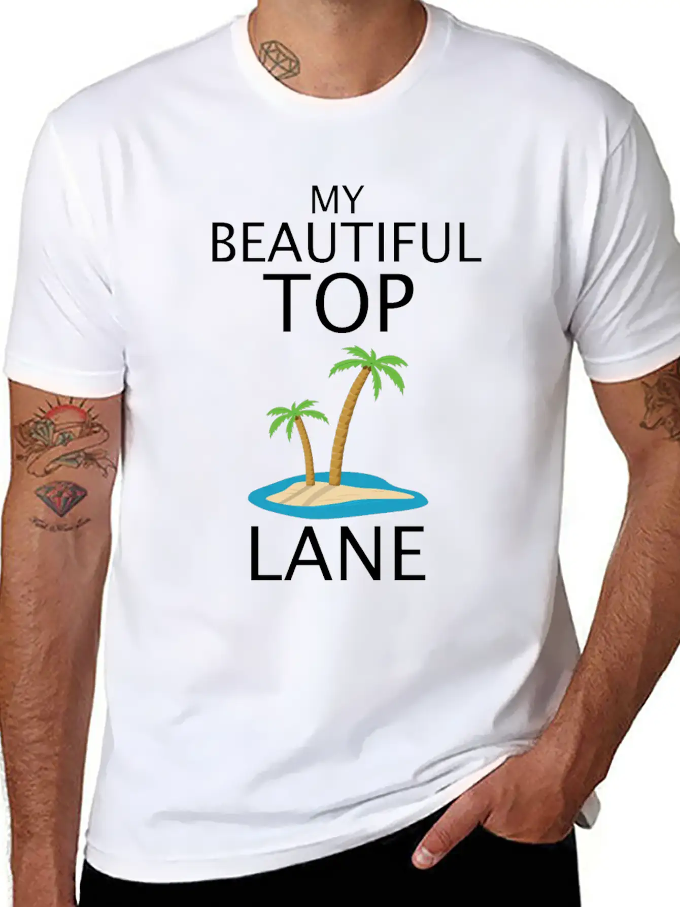League Of Legends Top Lane Funny Design Timeless Short Sleeve Tee – Comfy And Minimalist Design