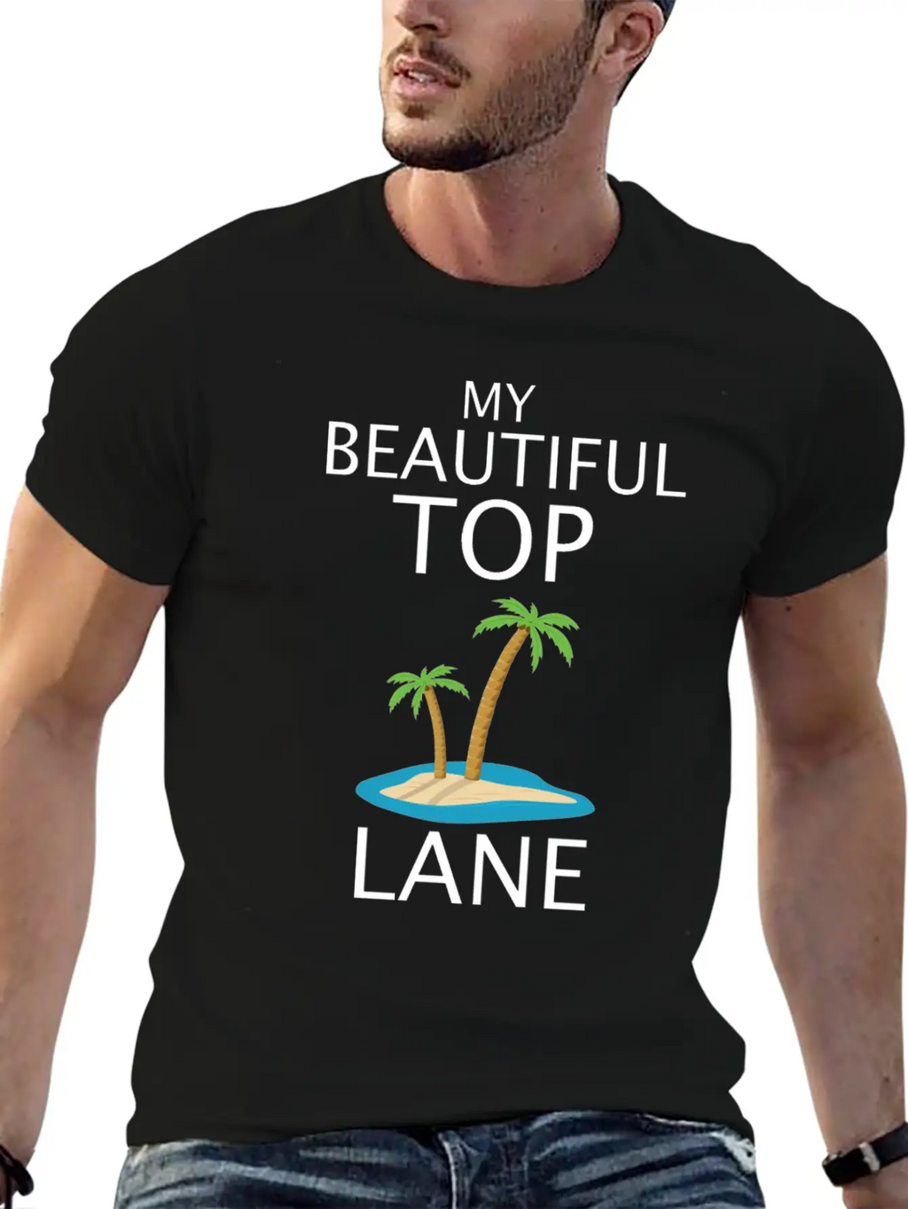 League Of Legends Top Lane Funny Design Timeless Short Sleeve Tee – Comfy And Minimalist Design