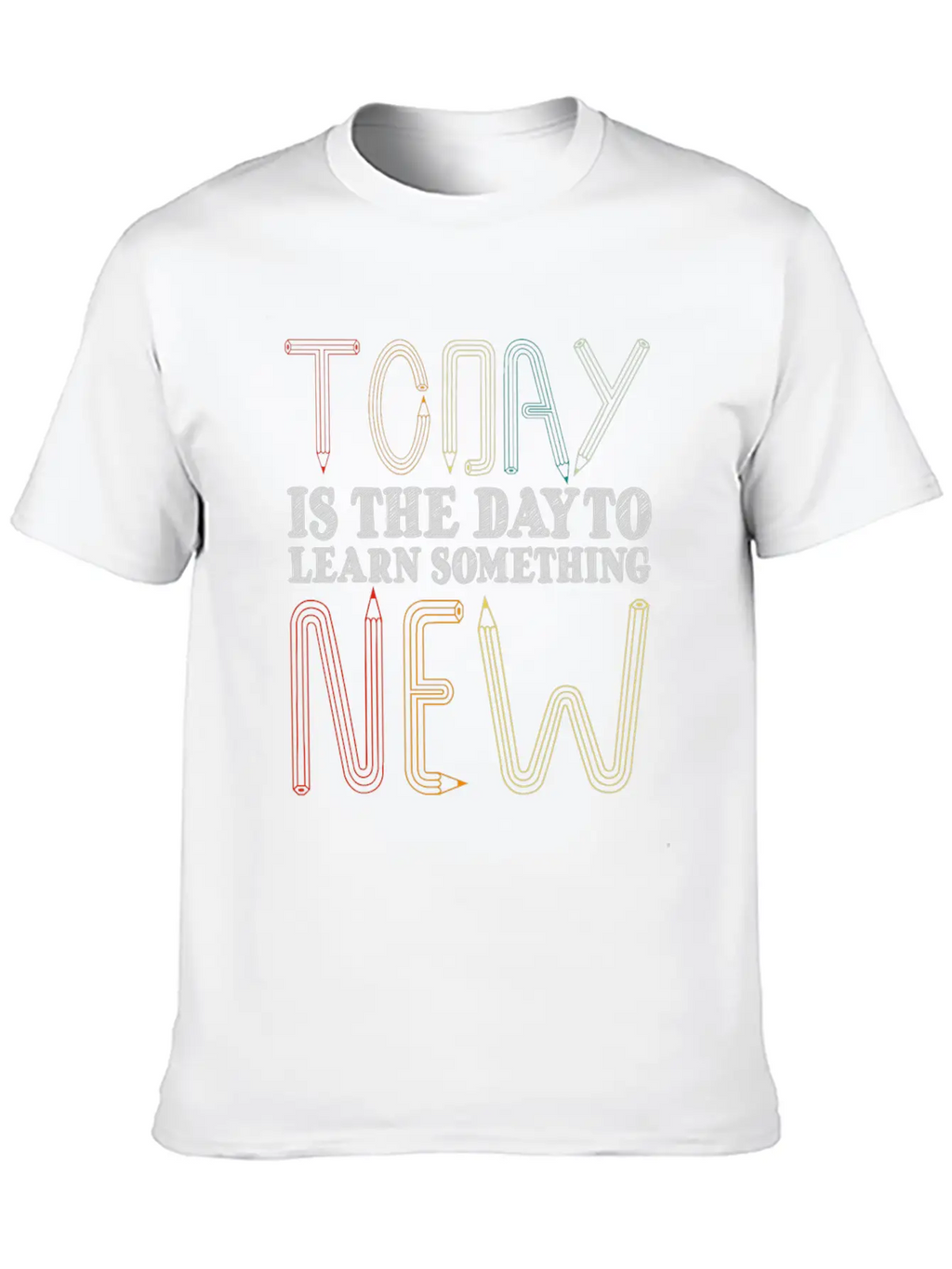 Learn Something New Today Education Kids Pencil Classic Cotton Tee – Unisex Comfort For Any Season