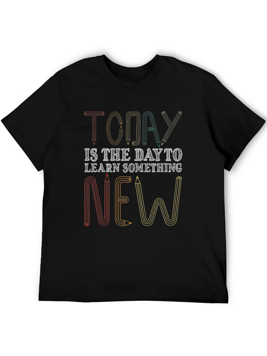Learn Something New Today Education Kids Pencil Classic Cotton Tee – Unisex Comfort For Any Season