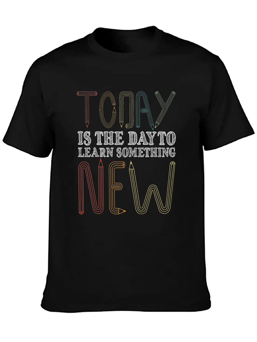 Learn Something New Today Education Kids Pencil Classic Cotton Tee – Unisex Comfort For Any Season