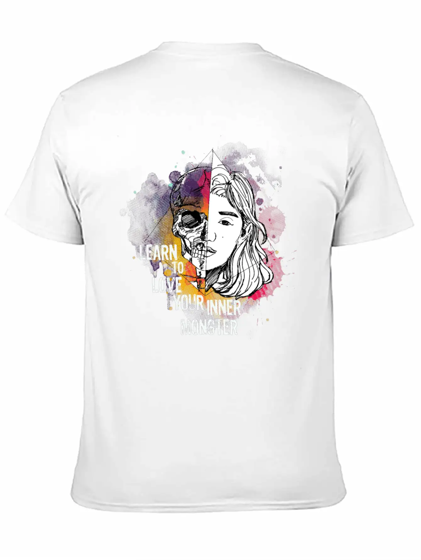 Learn To Love Your Inner Monster Essential Unisex Summer Tee – Soft Cotton Casual Fit