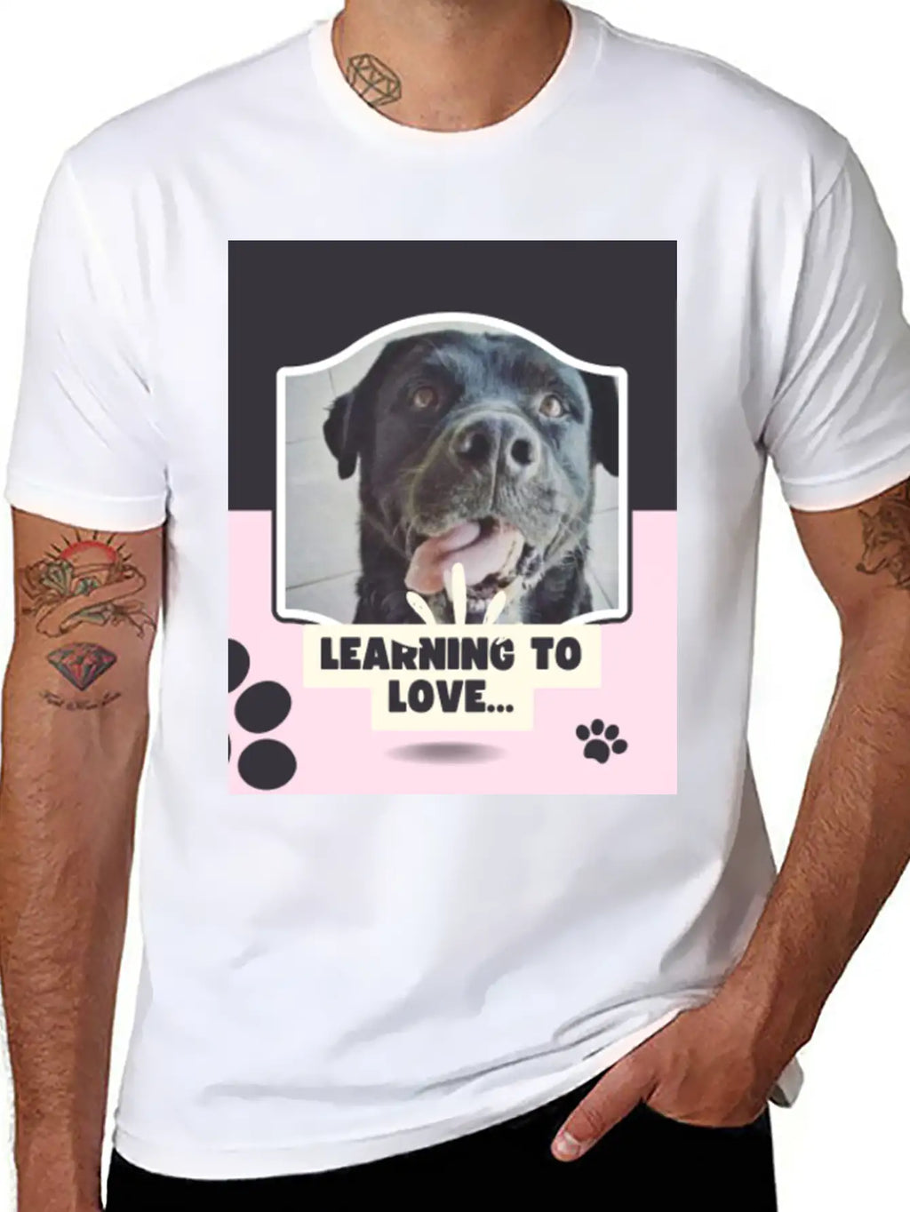 Learning To Love Relaxed Everyday Tee – Lightweight And Durable Cotton