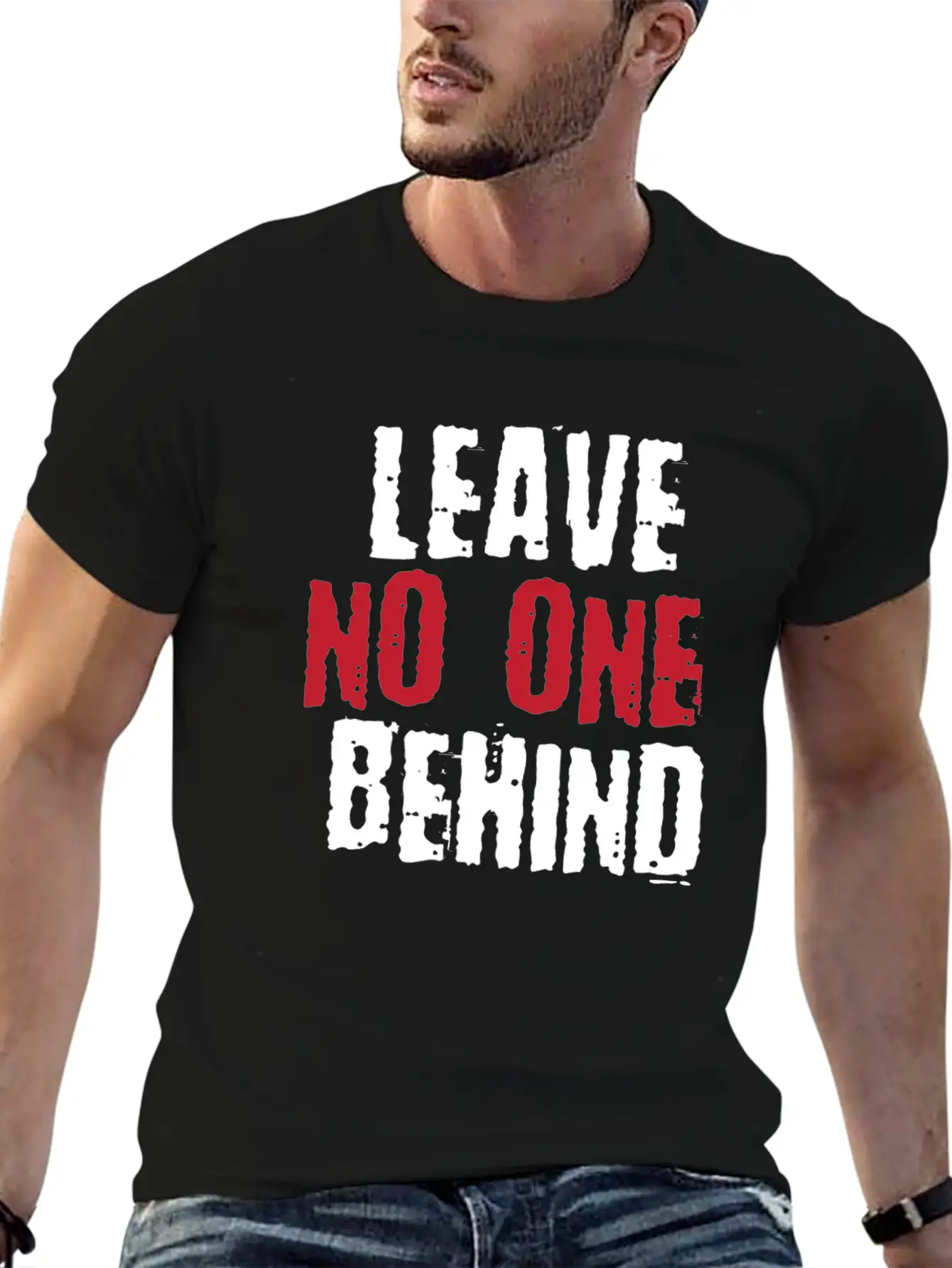 Leave No One Behind | Tolerance Gift Classic Cotton Tee – Unisex Comfort For Any Season
