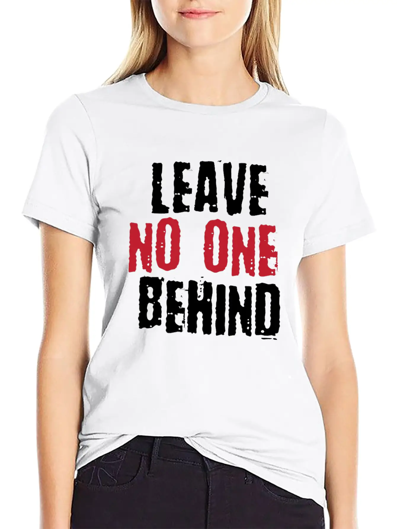 Leave No One Behind | Tolerance Gift Classic Cotton Tee – Unisex Comfort For Any Season