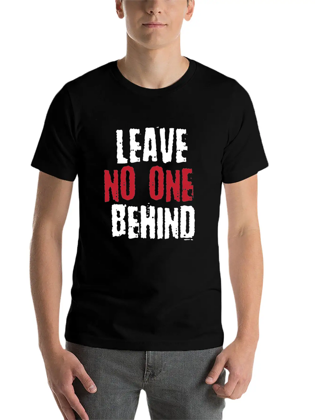 Leave No One Behind | Tolerance Gift Classic Cotton Tee – Unisex Comfort For Any Season
