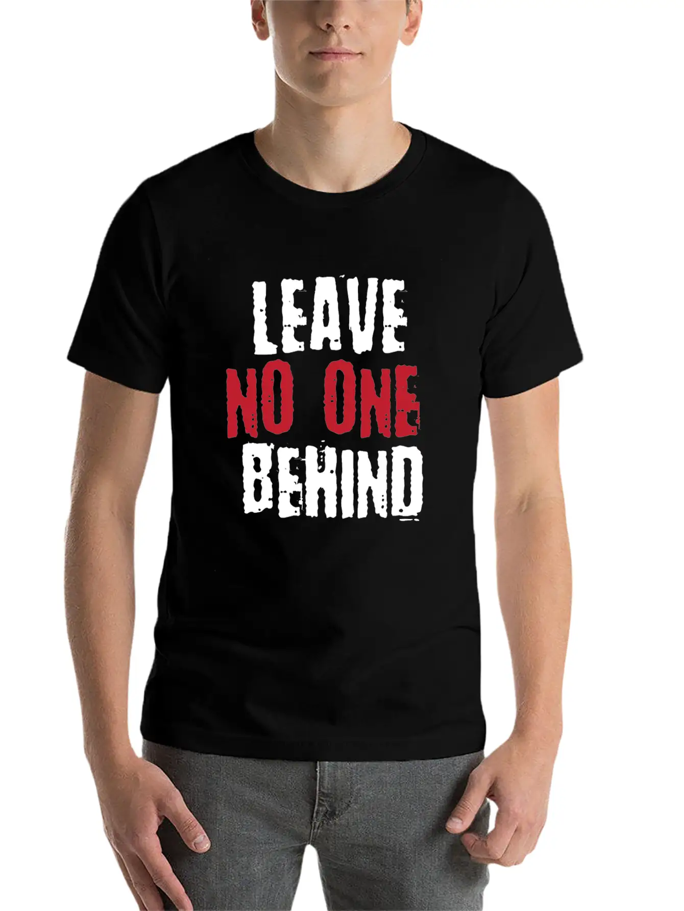 Leave No One Behind | Tolerance Gift Classic Cotton Tee – Unisex Comfort For Any Season