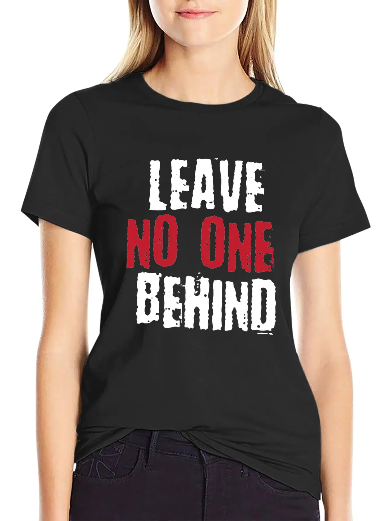 Leave No One Behind | Tolerance Gift Classic Cotton Tee – Unisex Comfort For Any Season