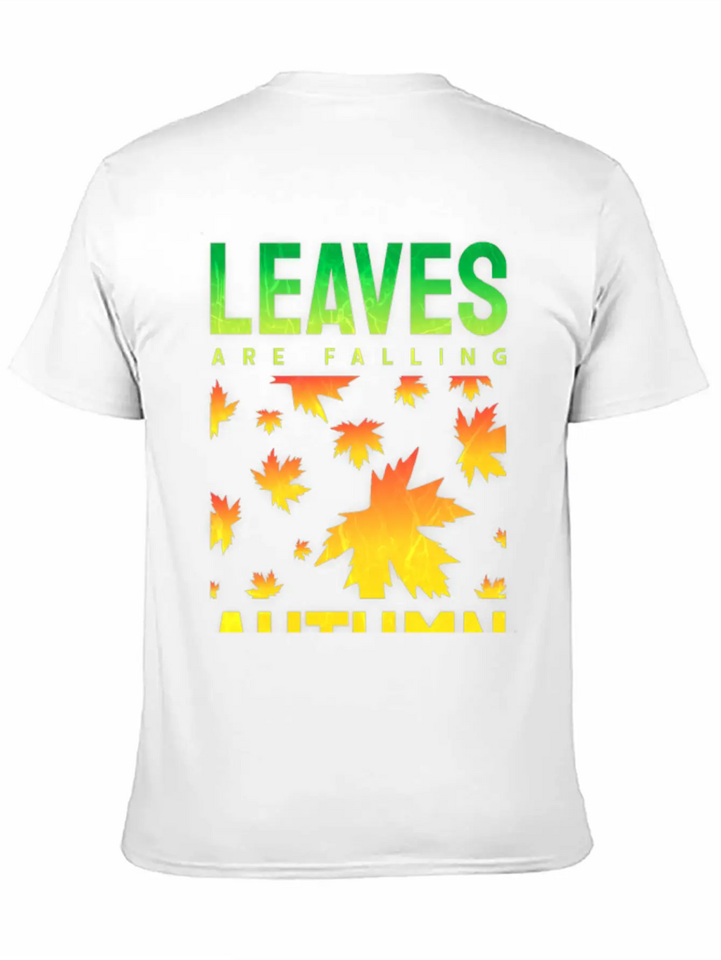 Leaves Are Falling Autumn Is Calling Seasons Basic Graphic T-Shirt – Daily Comfort In Soft Cotton