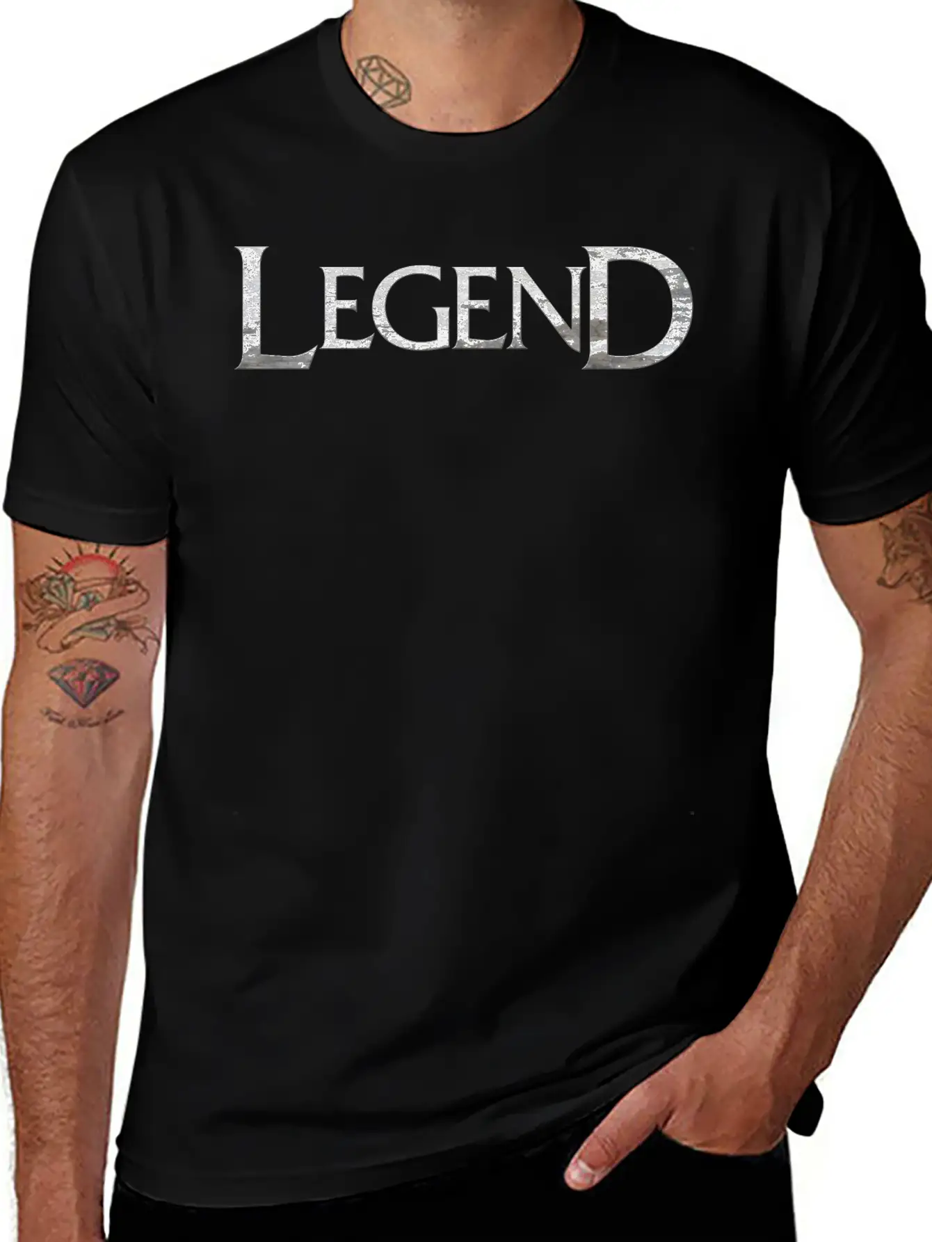 Legend Stylish Everyday T-Shirt – Unisex Basic Cotton Tee