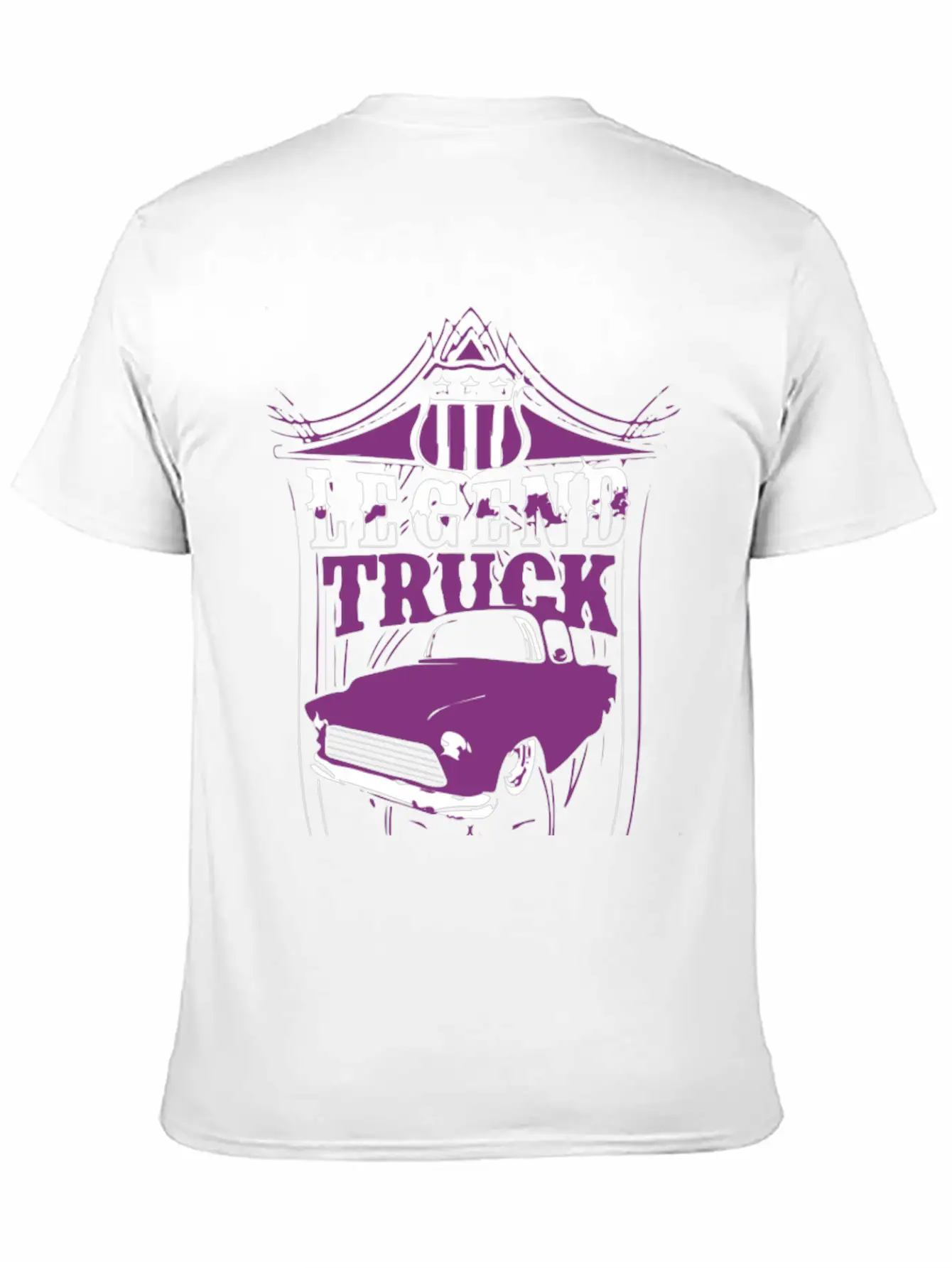 Legend Truck Breathable Graphic T-Shirt – Perfect For Casual Days
