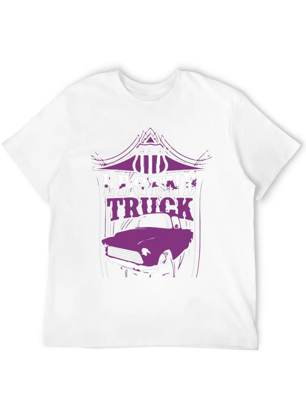 Legend Truck Breathable Graphic T-Shirt – Perfect For Casual Days