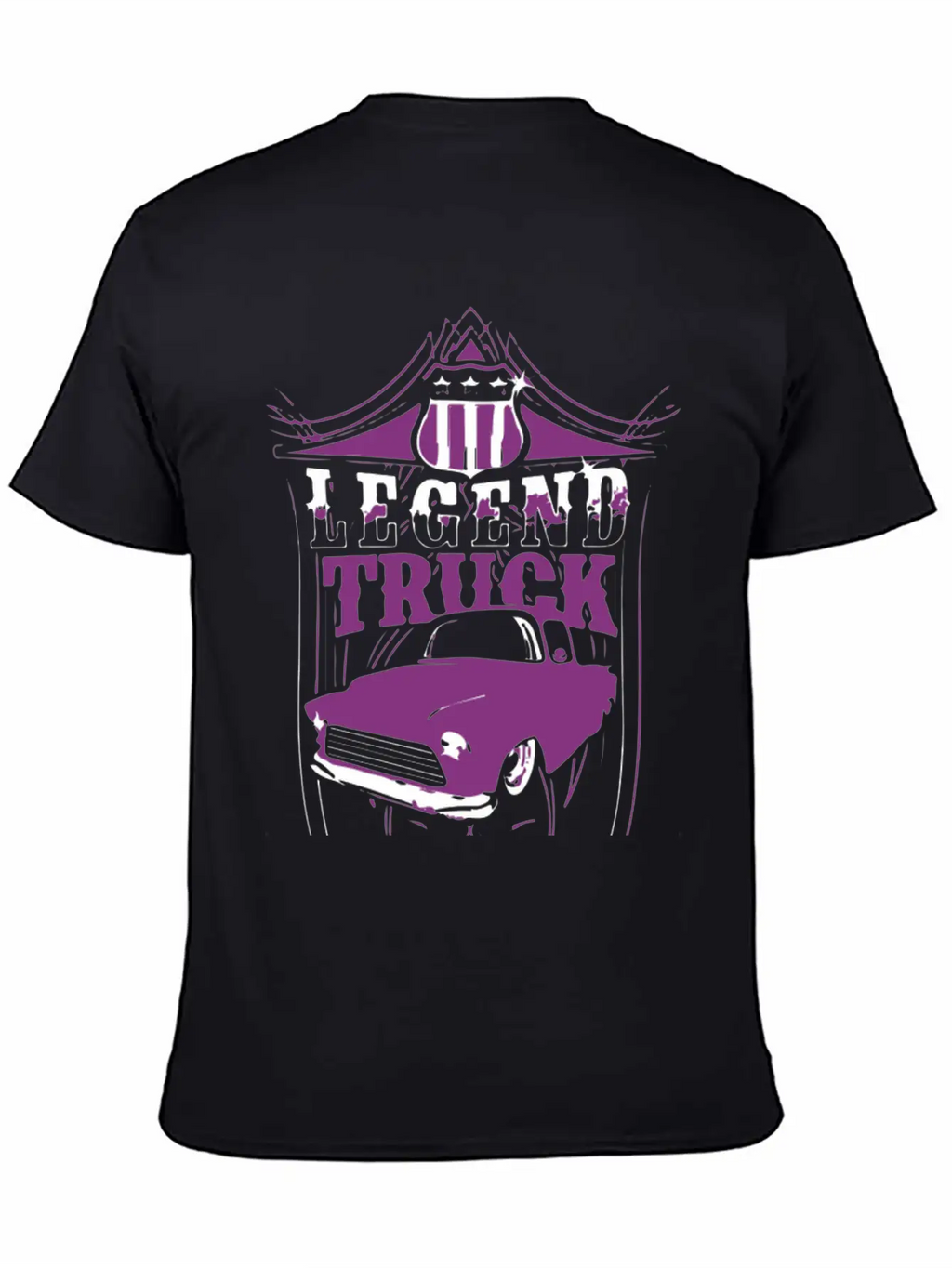 Legend Truck Breathable Graphic T-Shirt – Perfect For Casual Days