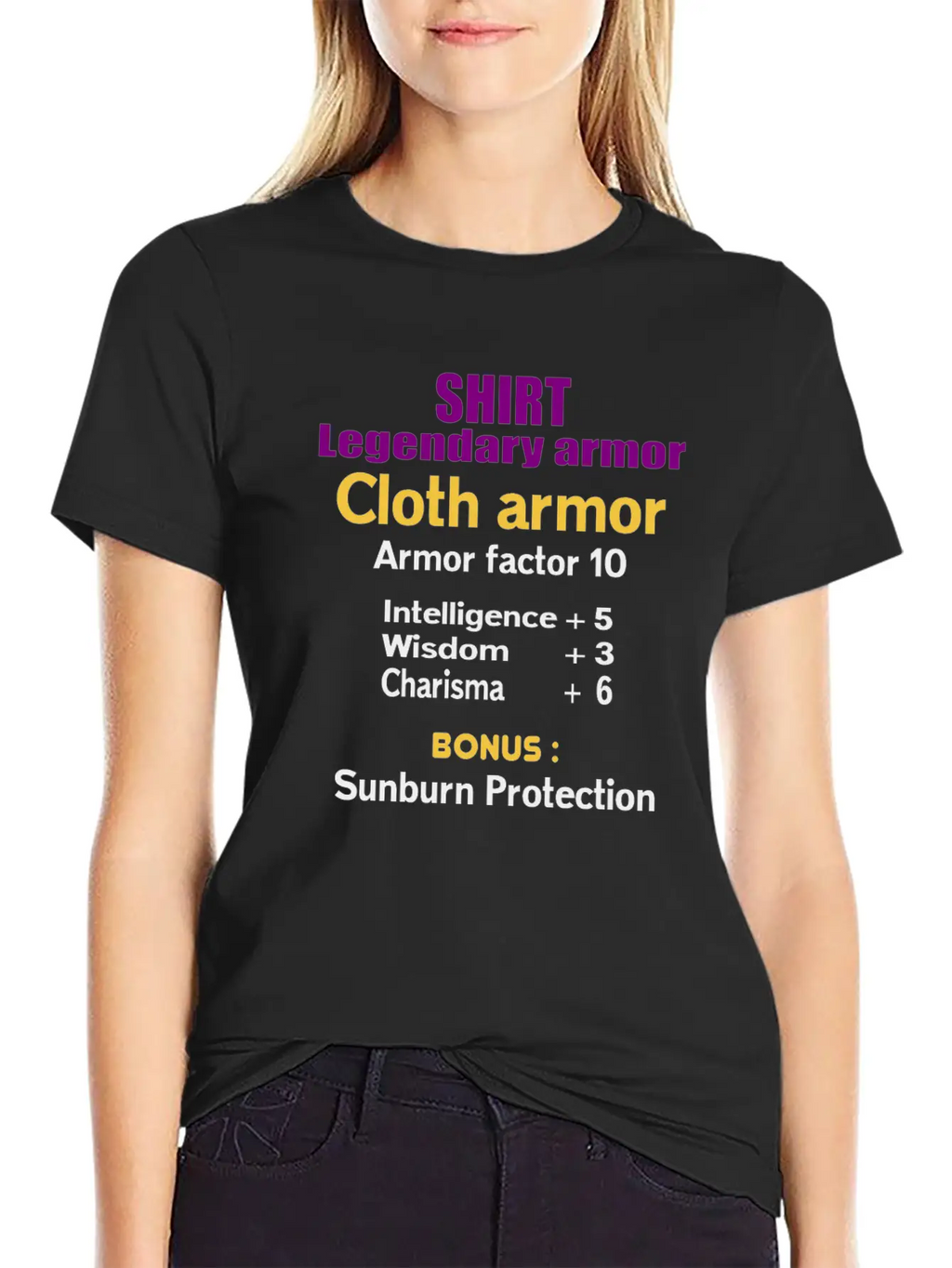 Legendary Cloth Armor Unisex Casual T-Shirt – Clean Design For Daily Comfort
