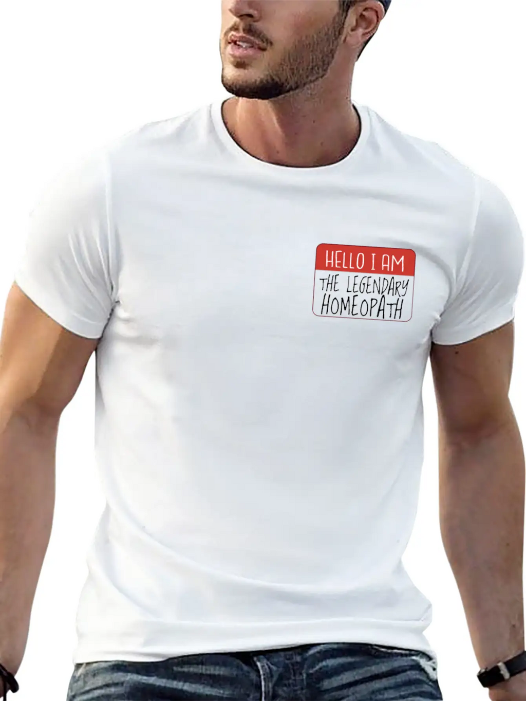 LEGENDARY Homeopath Homeopathic Herbs Naturopath Relaxed Everyday Tee – Lightweight And Durable Cotton