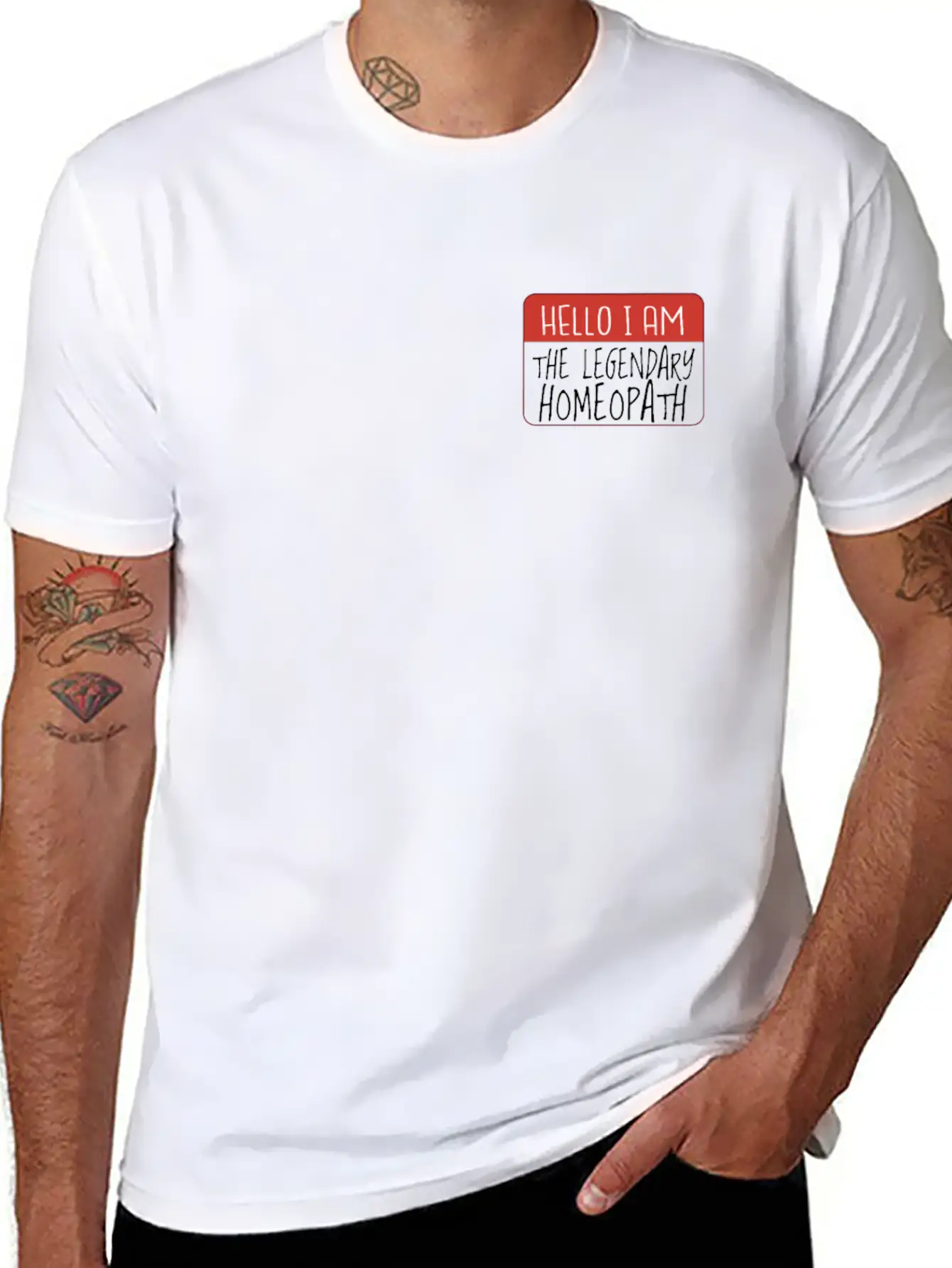 LEGENDARY Homeopath Homeopathic Herbs Naturopath Relaxed Everyday Tee – Lightweight And Durable Cotton