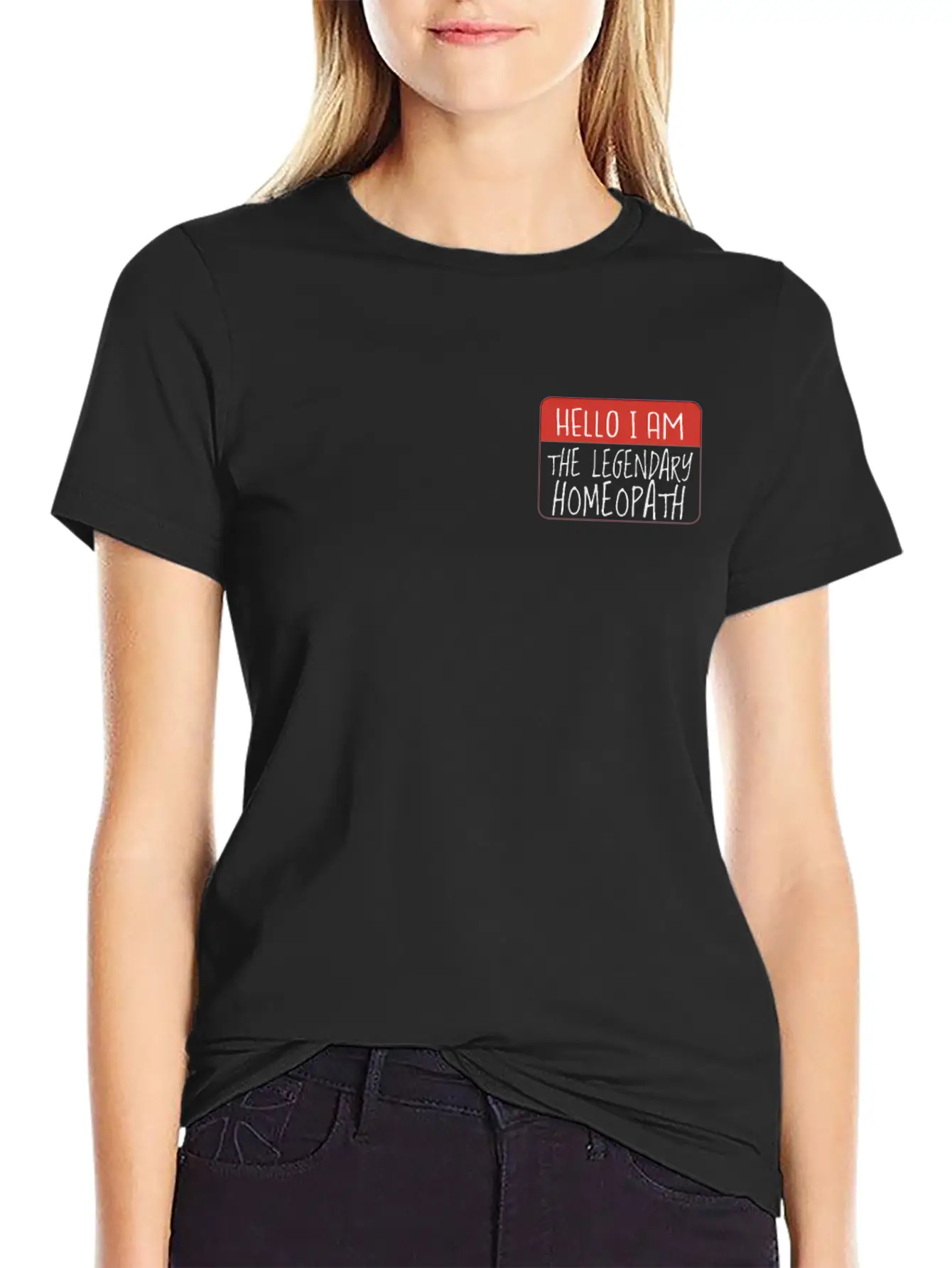 LEGENDARY Homeopath Homeopathic Herbs Naturopath Relaxed Everyday Tee – Lightweight And Durable Cotton