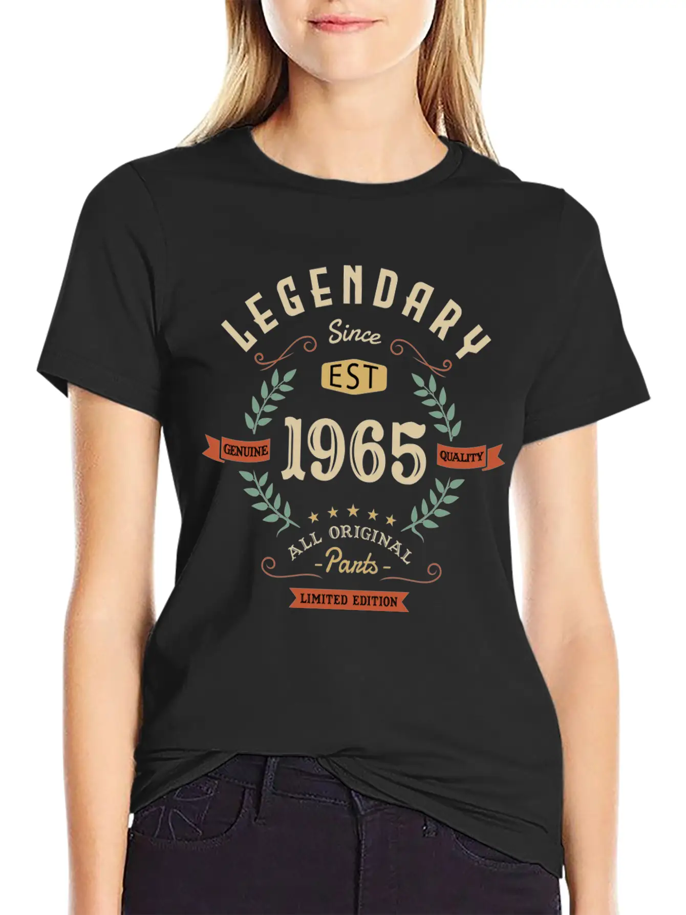 Legendary Since 1965 Limited Edition Stylish Everyday T-Shirt – Unisex Basic Cotton Tee