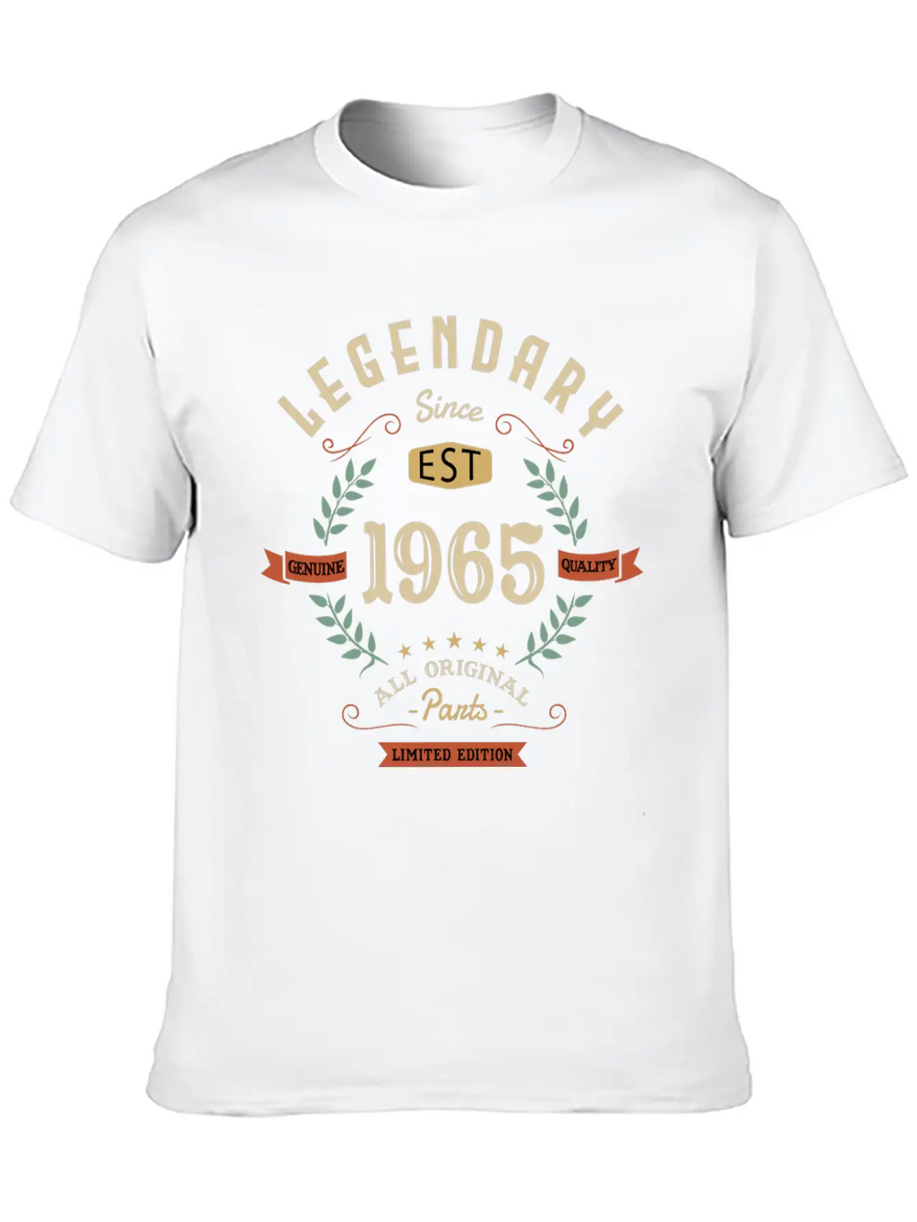 Legendary Since 1965 Limited Edition Stylish Everyday T-Shirt – Unisex Basic Cotton Tee