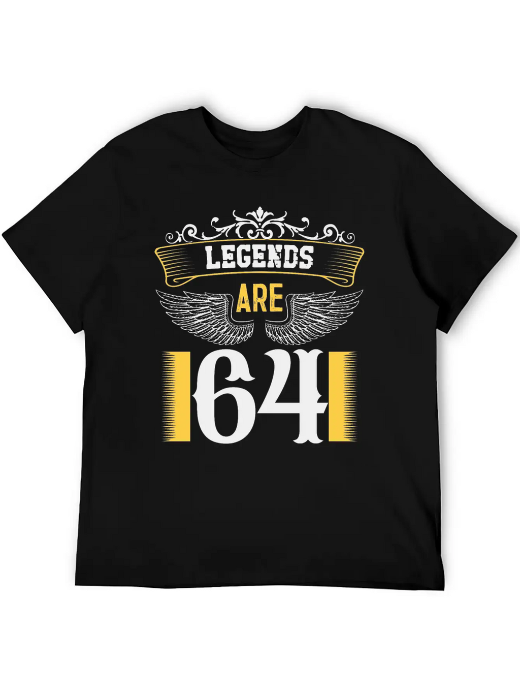 Legends Are 64 Years Old, Birthday Is 64 Essential Cotton Tee For Daily Outfits – Unisex Style