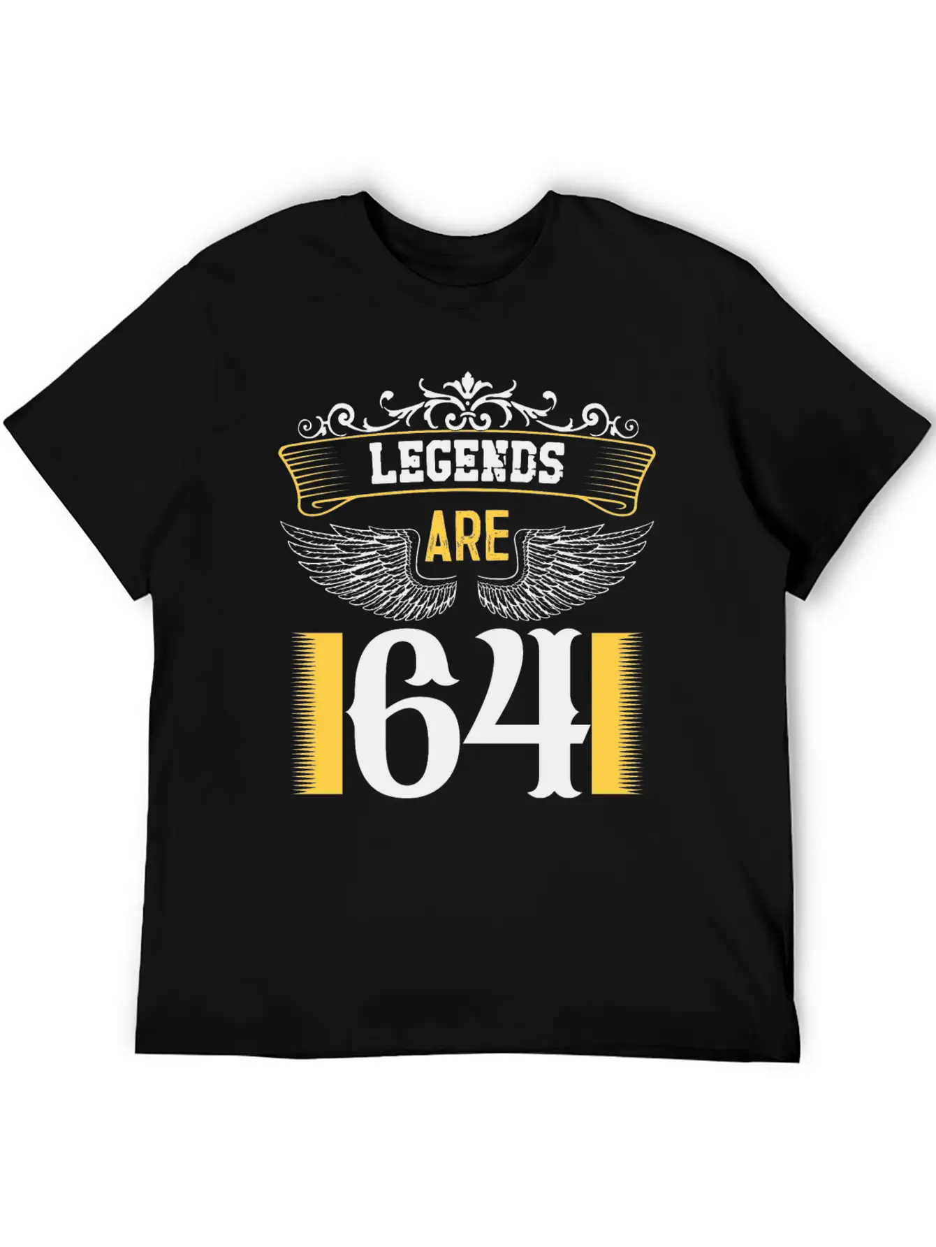 Legends Are 64 Years Old, Birthday Is 64 Essential Cotton Tee For Daily Outfits – Unisex Style