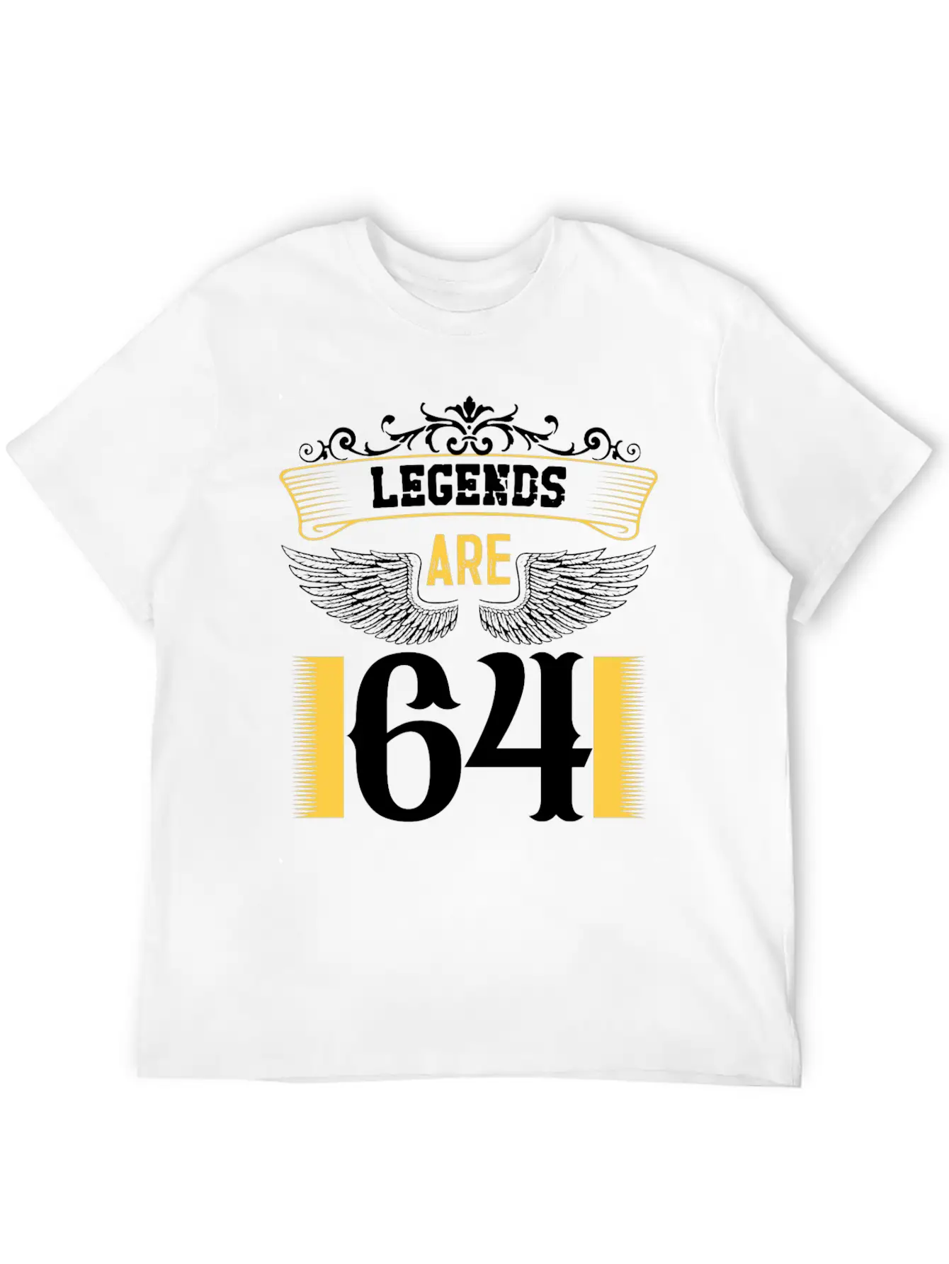 Legends Are 64 Years Old, Birthday Is 64 Essential Cotton Tee For Daily Outfits – Unisex Style