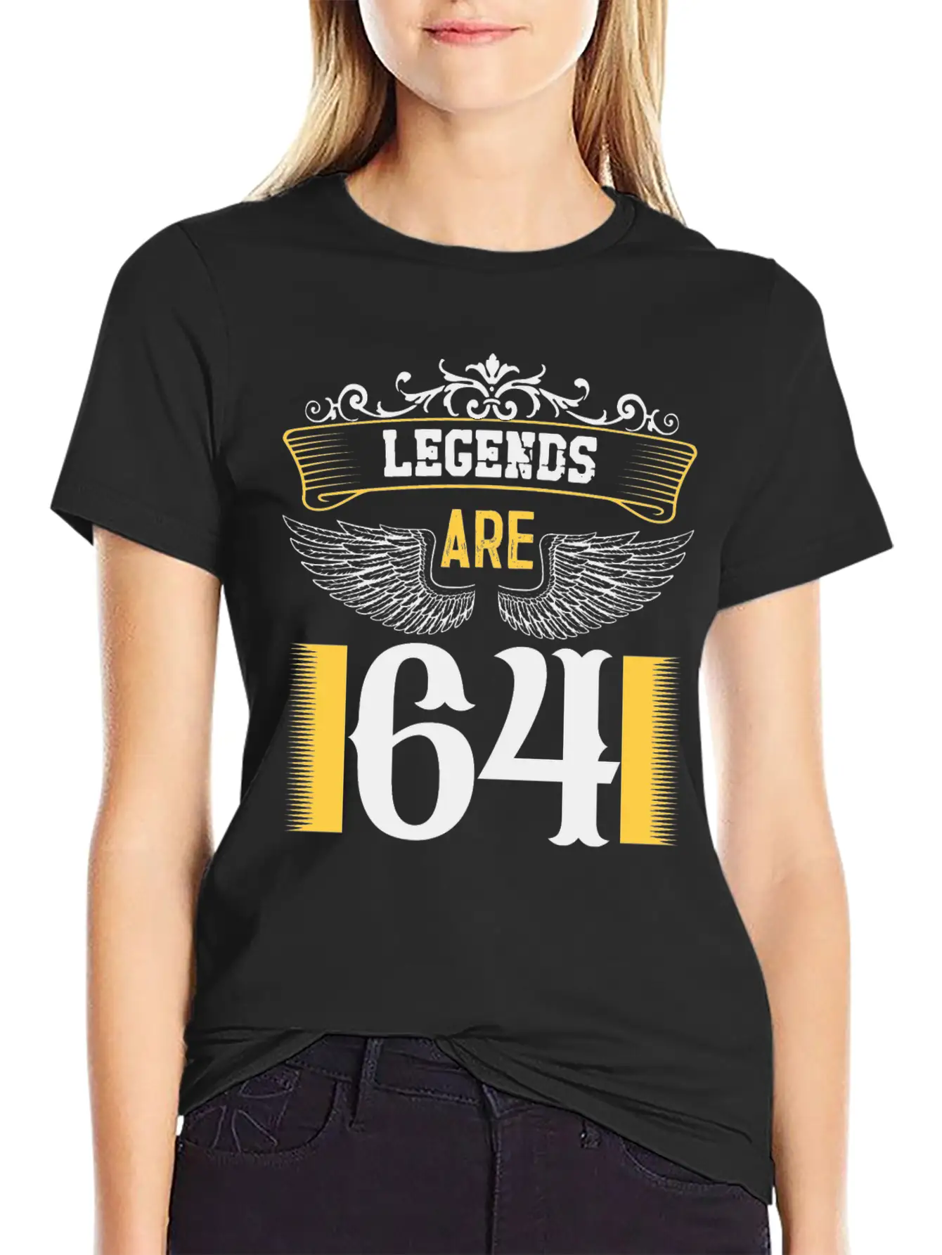 Legends Are 64 Years Old, Birthday Is 64 Essential Cotton Tee For Daily Outfits – Unisex Style