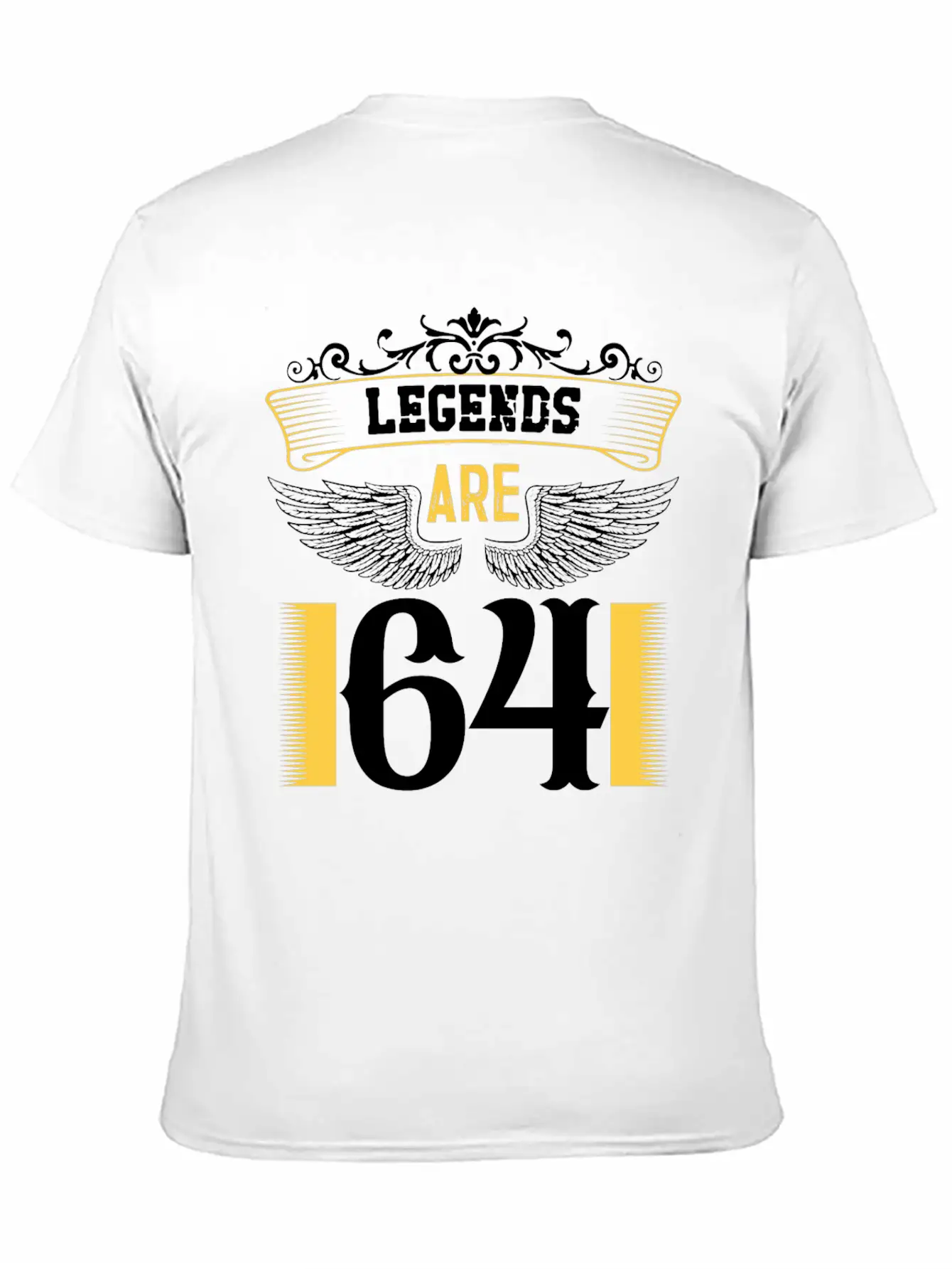 Legends Are 64 Years Old, Birthday Is 64 Essential Cotton Tee For Daily Outfits – Unisex Style