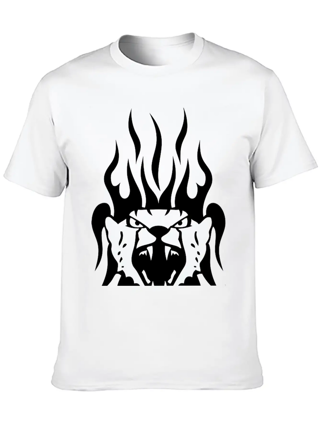 Leopard Tattoo Tribal Wild Animal Relaxed Everyday Tee – Lightweight And Durable Cotton